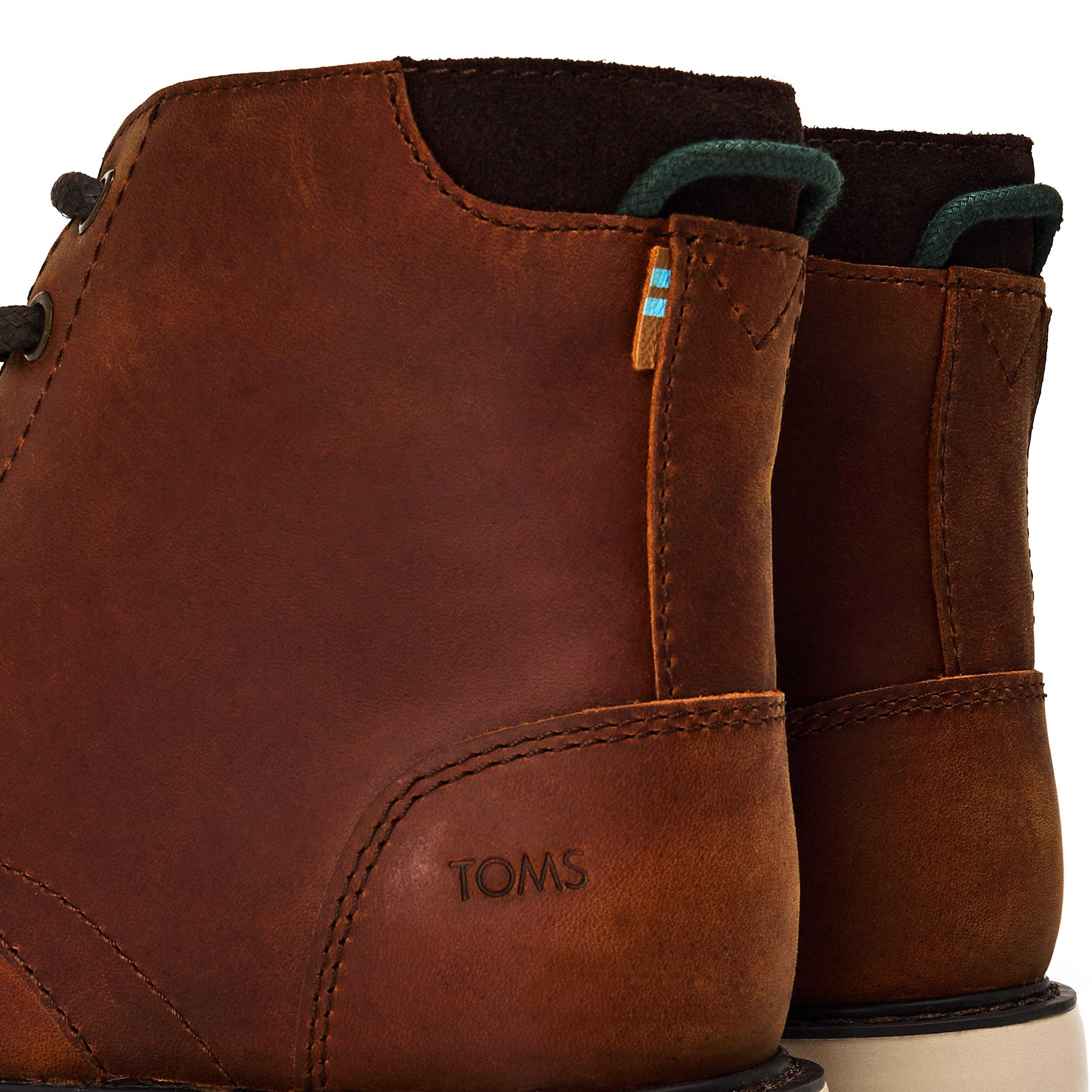 Brown - Toms - Hilsid Boot Mens - 3