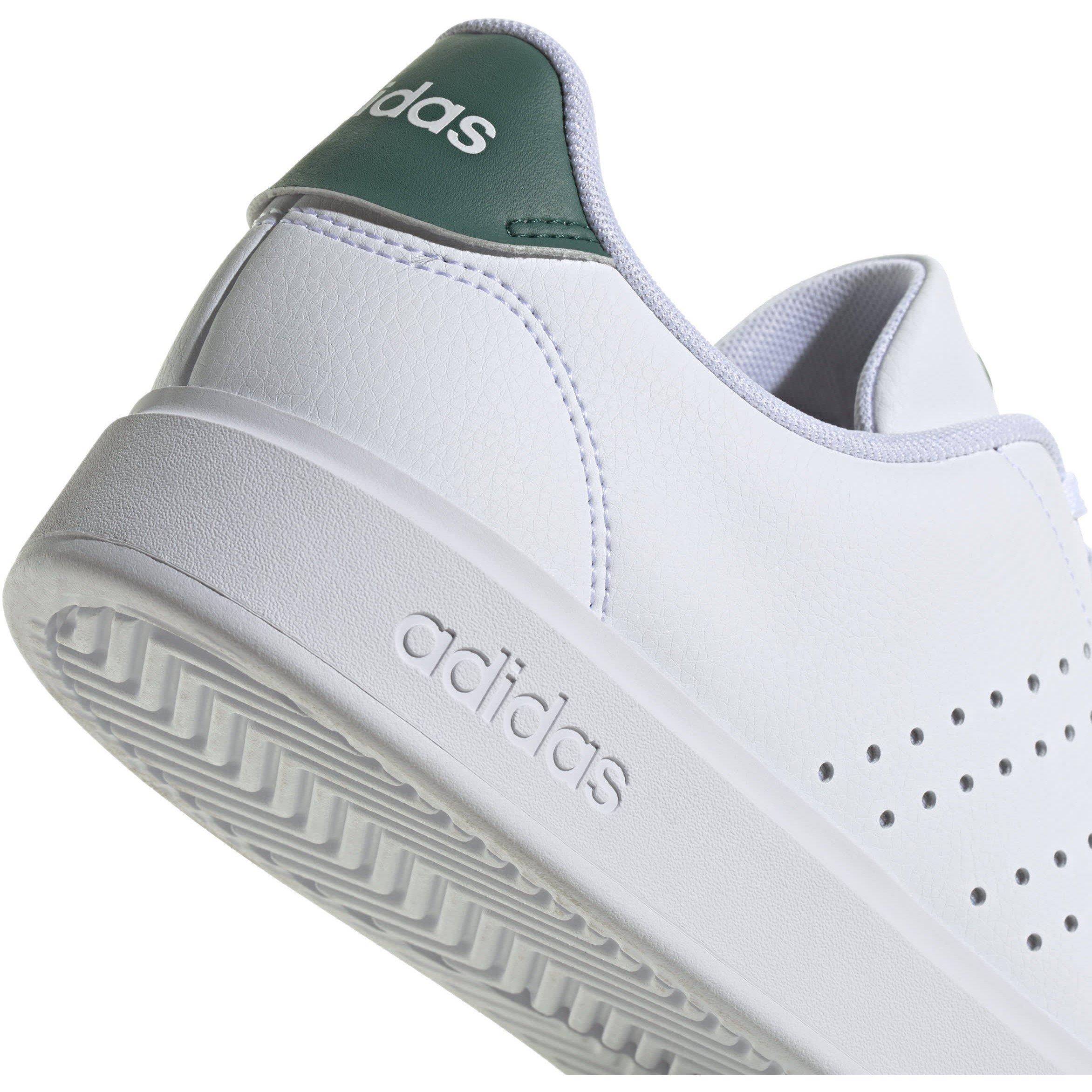 Wit/Groen - adidas - Advantage 2.0 Low-Top Trainers Mens - 8