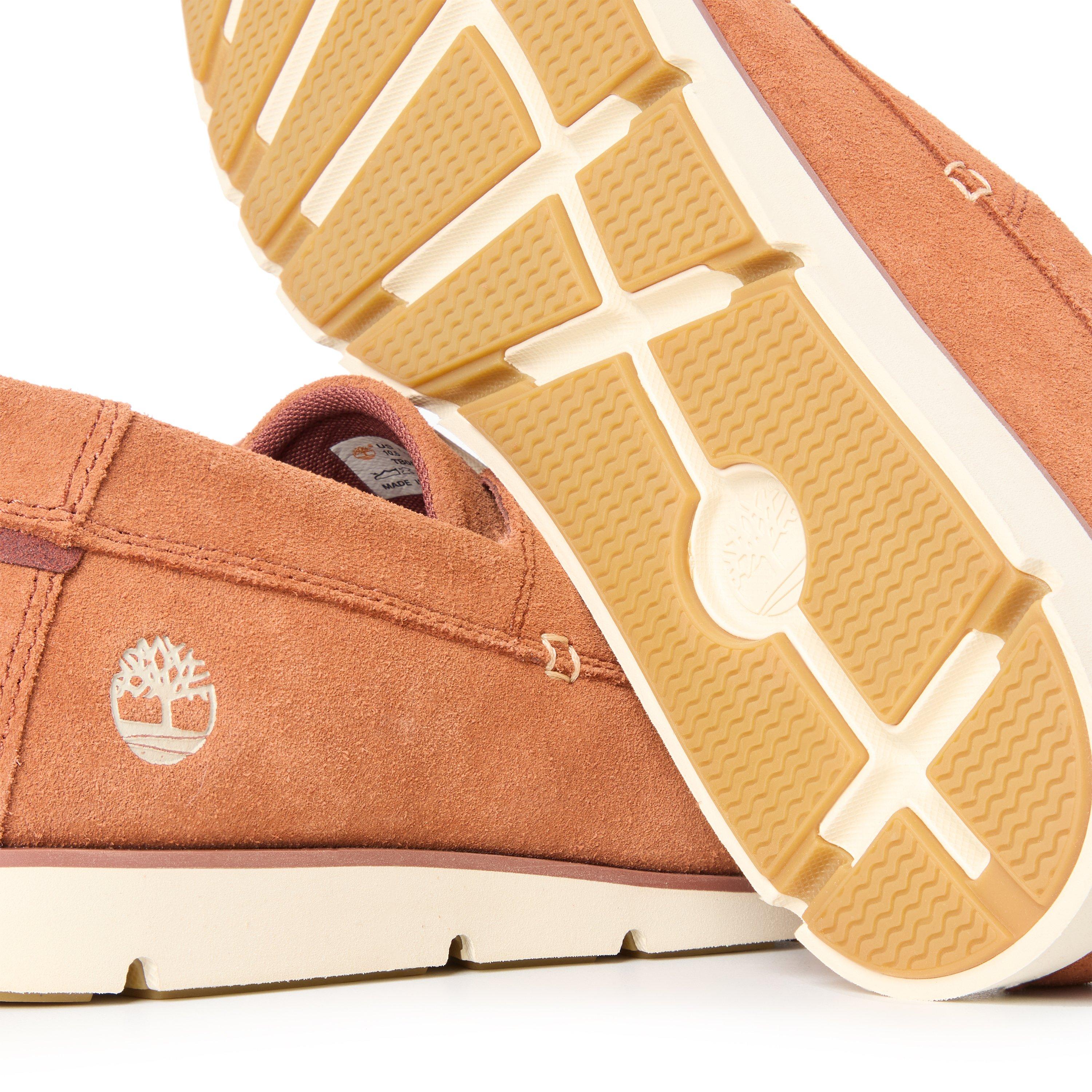 Rust Suede - Timberland - Timberland Grafton Bay Lace Up Shoe Dark Blue - 3