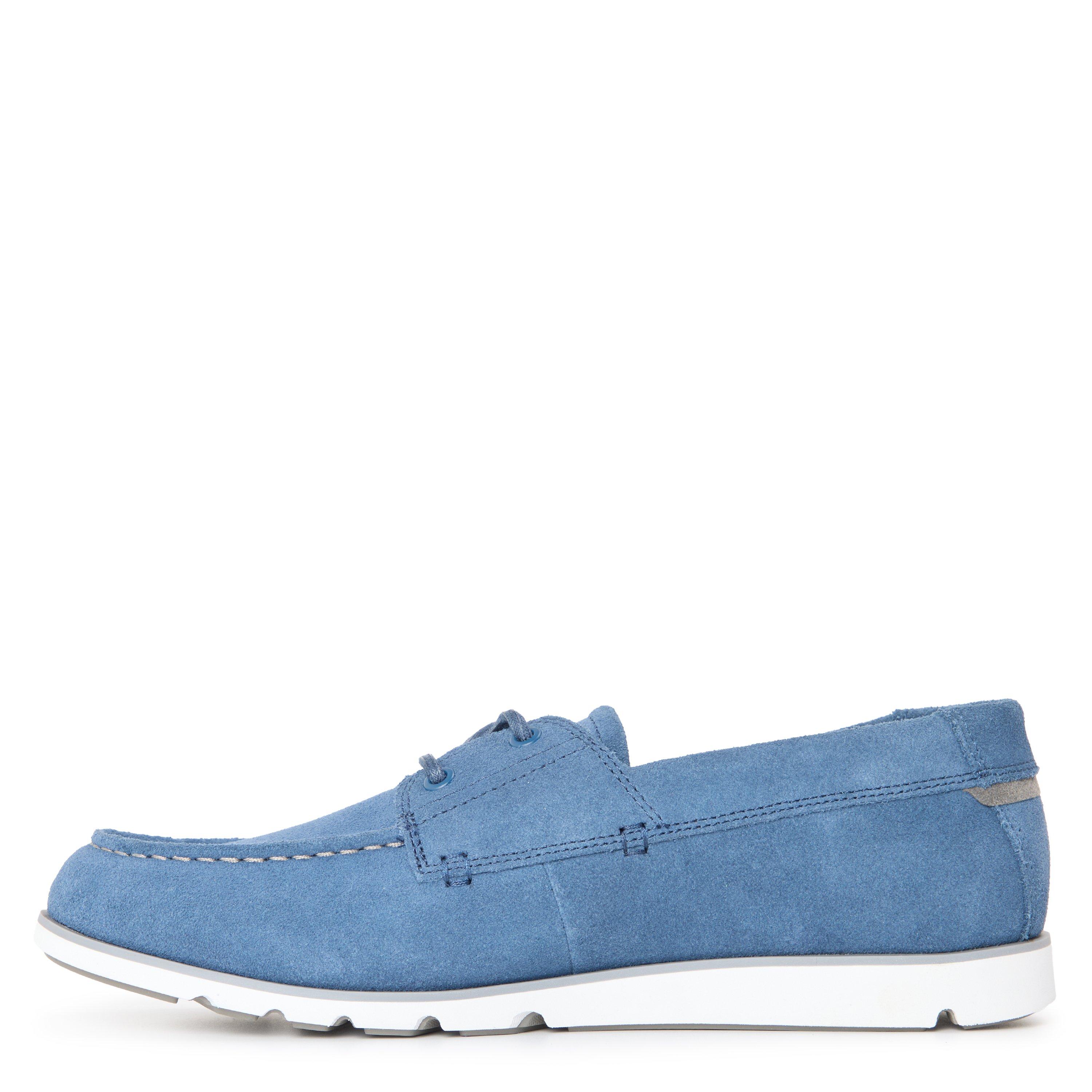 Azul Escuro Camurça - Timberland - Timberland Grafton Bay Lace Up Shoe Dark Blue - 2