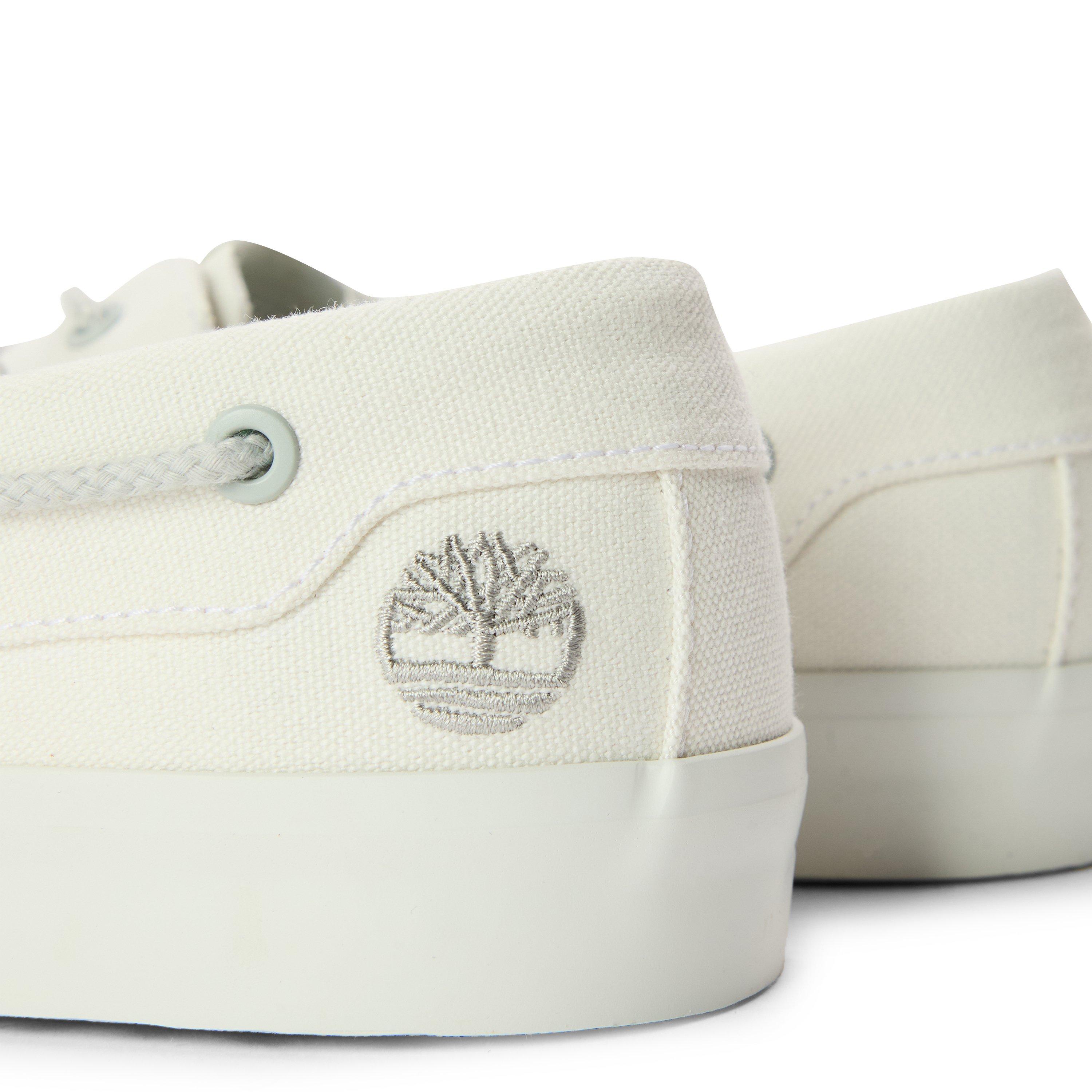 White Canvas - Timberland - Timberland Mylo Bay Low Lace Up Sneaker White - 3