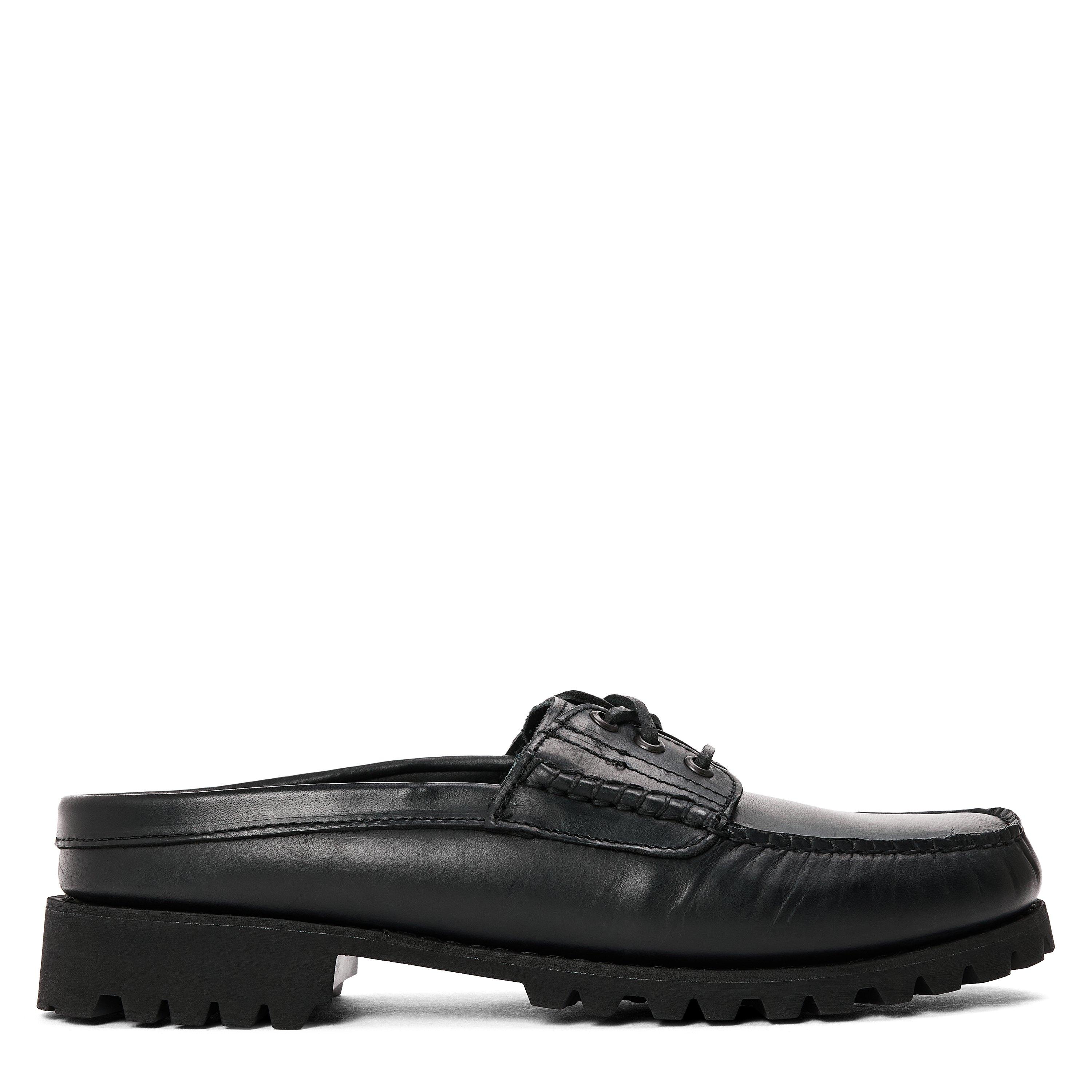 Timberland Men's Mule Shoe Flat Mules - Blk Full Grain - 7 (41)
