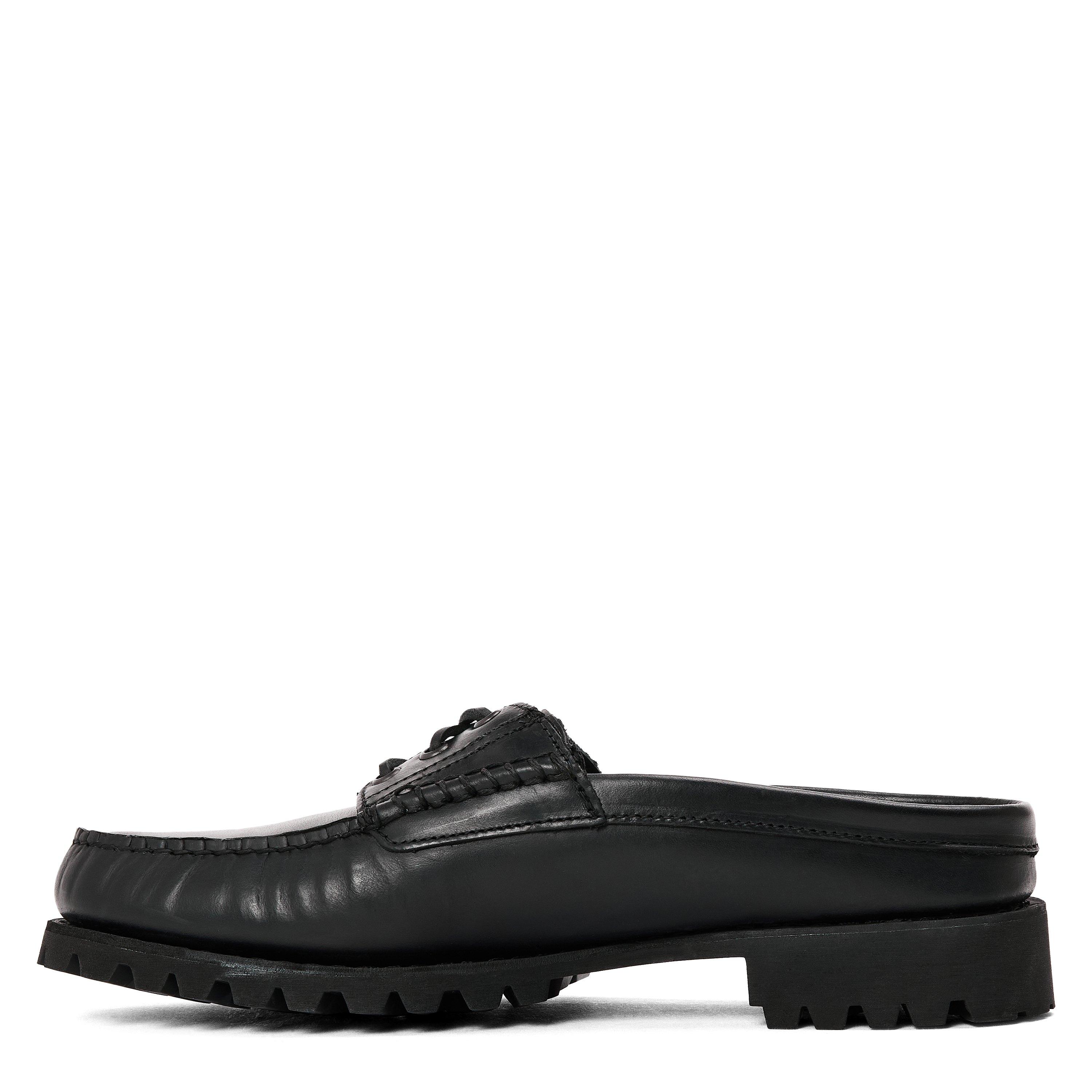 Blk Full Grain - Timberland - Men's Mule Shoe Flat Mules - 2