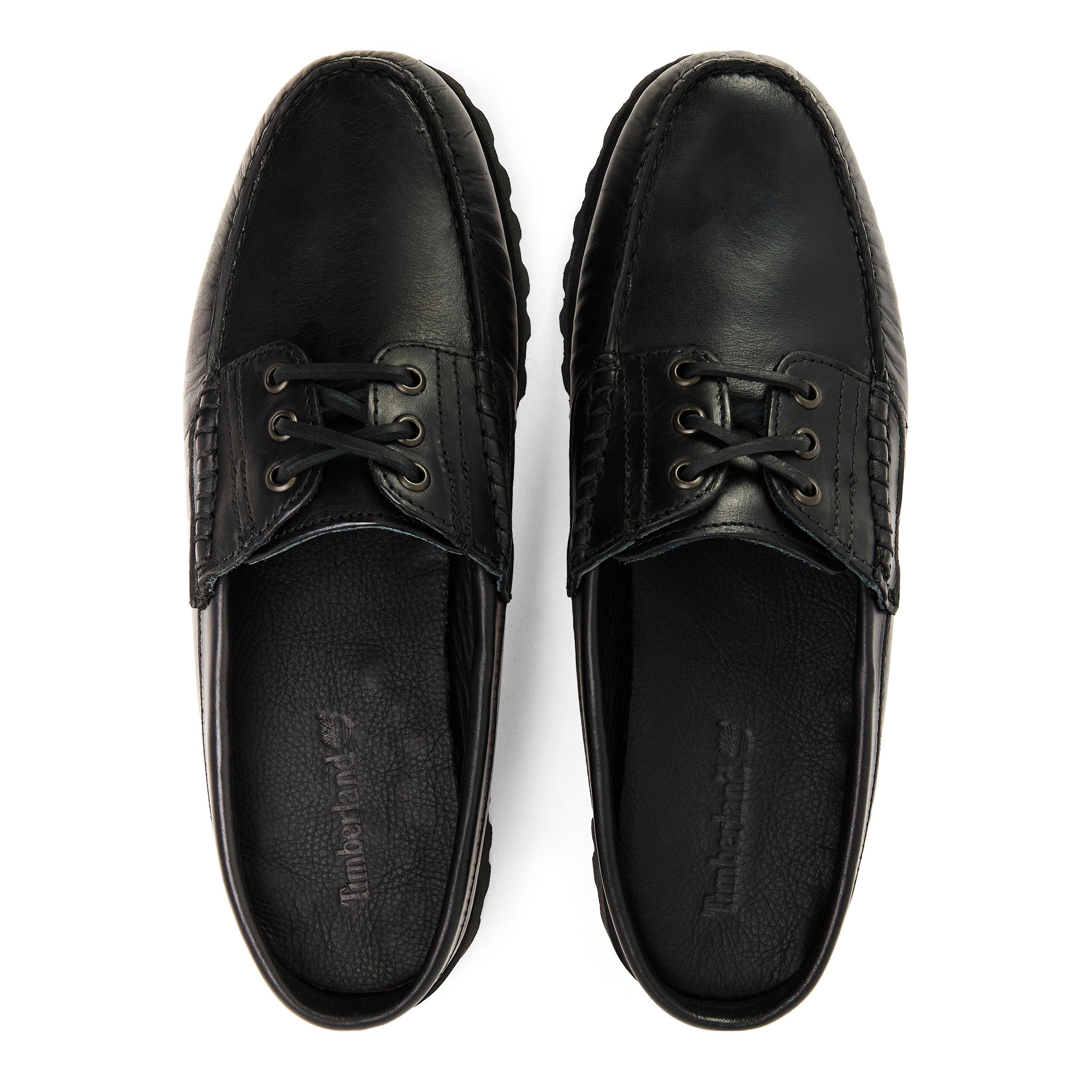 Blk Full Grain - Timberland - Men's Mule Shoe Flat Mules - 4