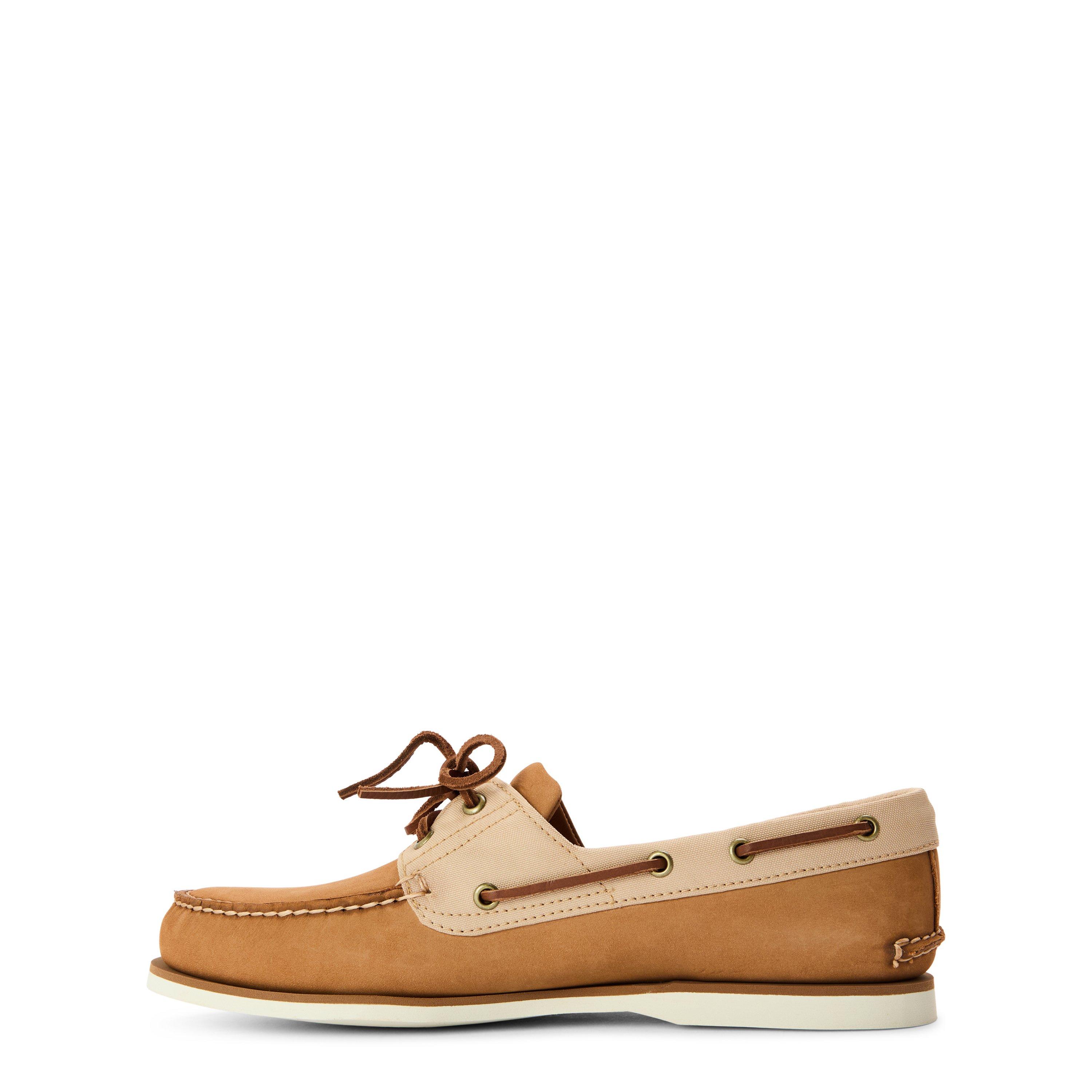 Med Beige - Timberland - Classic Boat Shoe Dark Green N - 2