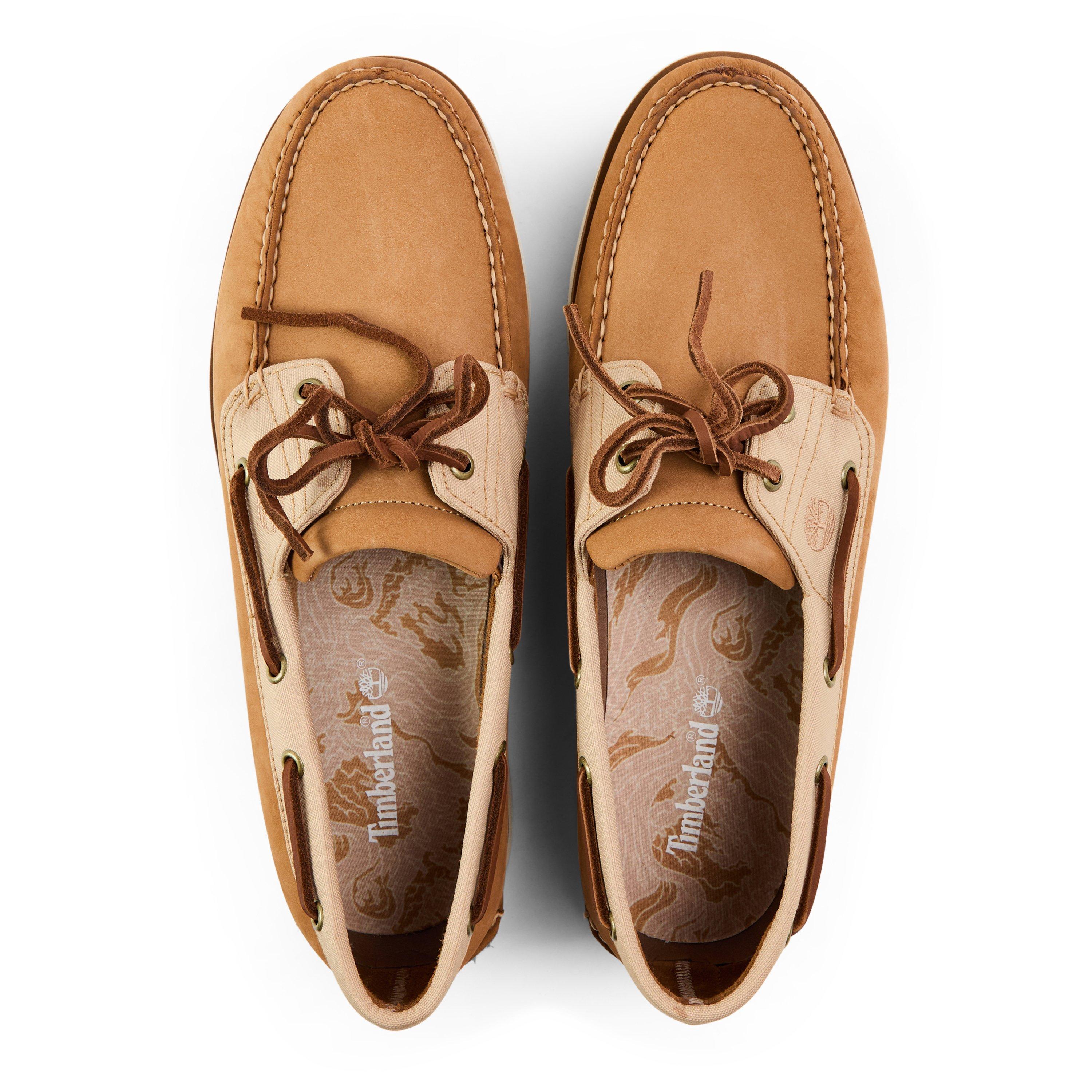 Med Beige - Timberland - Classic Boat Shoe Dark Green N - 4