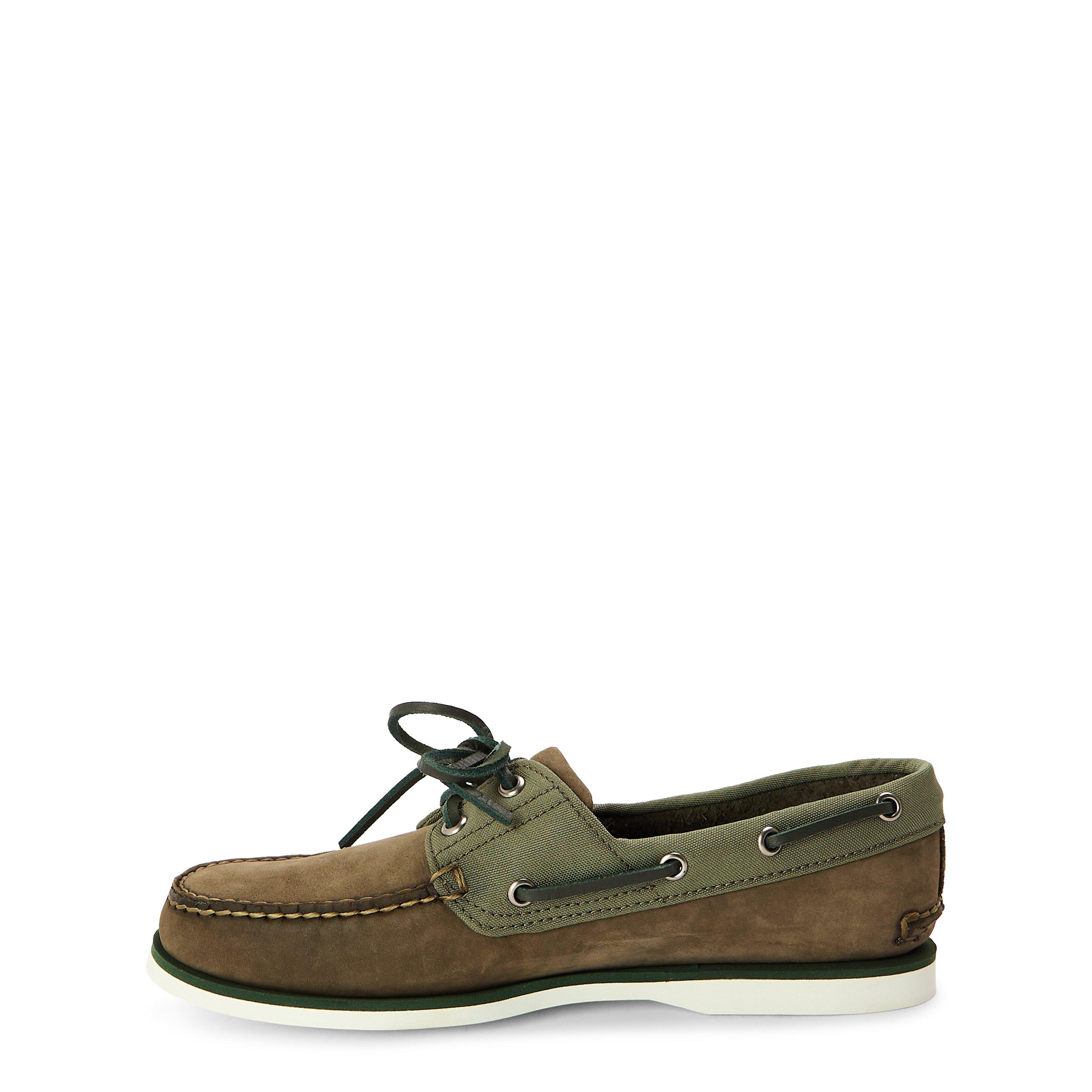 Nubuck Verde Escuro - Timberland - Timberland Classic Boat Shoe Dark Green N - 2
