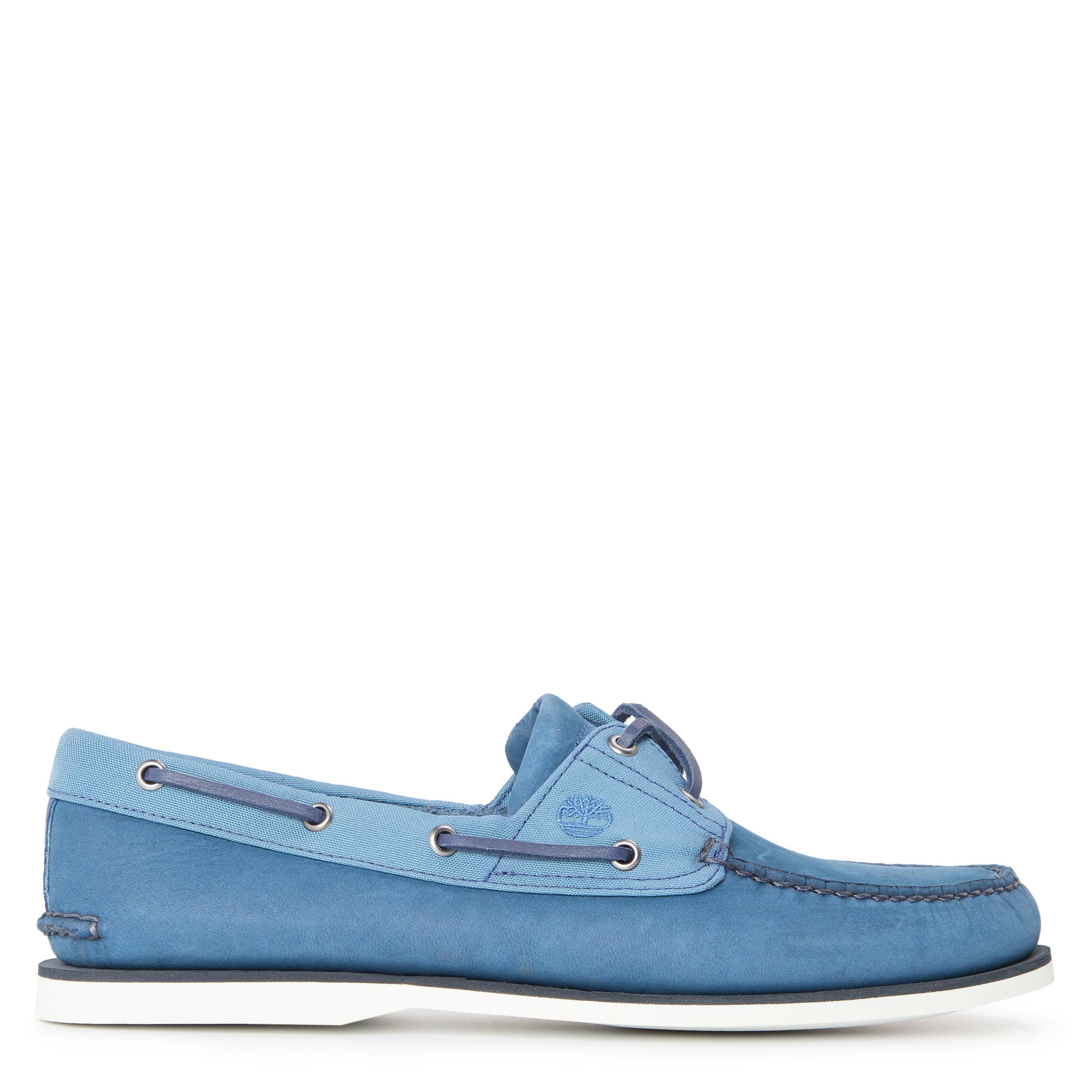Dk Blue Nubuck - Timberland - Men's Boat Shoe Dark Green Boat Shoes - 1