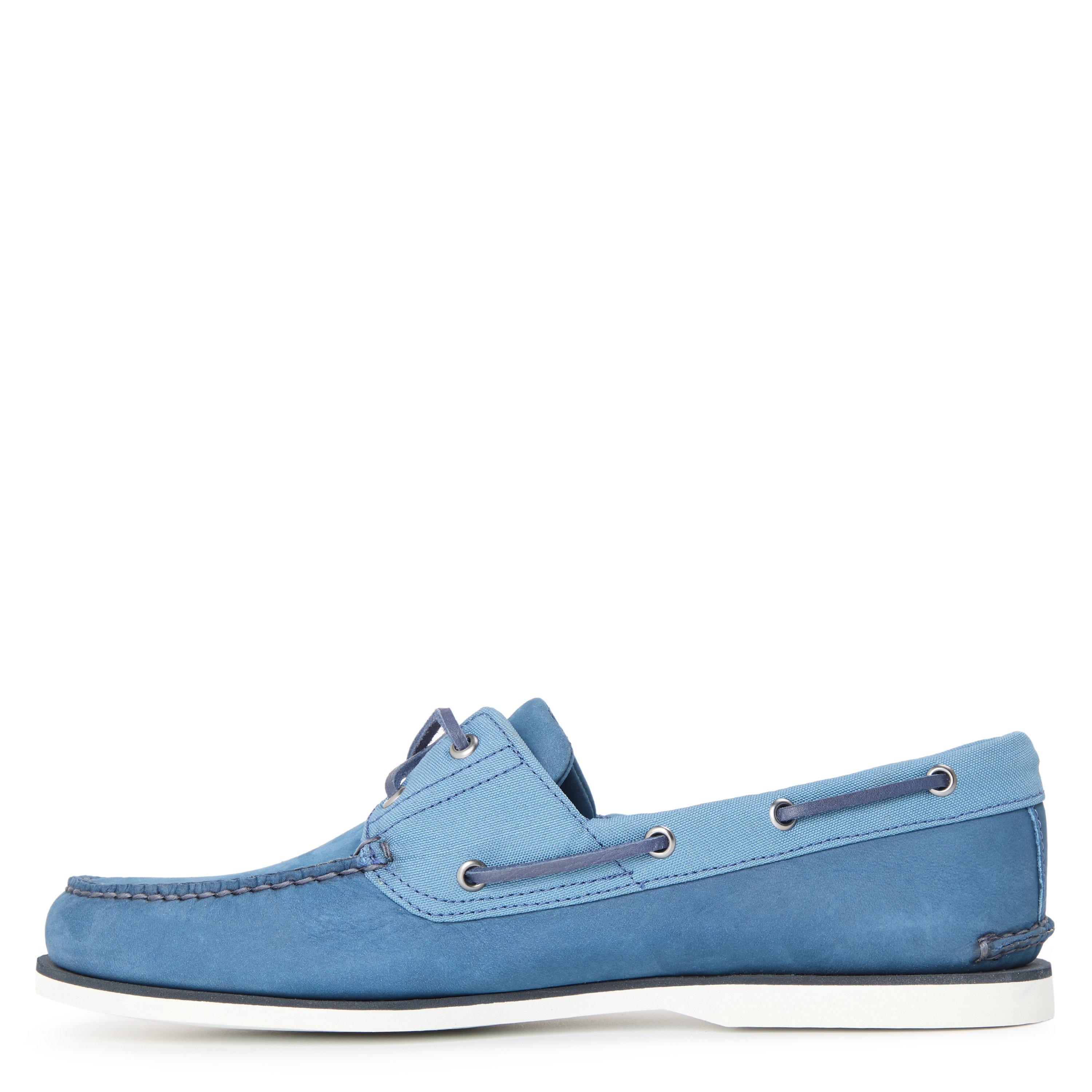 Dk Blue Nubuck - Timberland - Men's Boat Shoe Dark Green Boat Shoes - 2