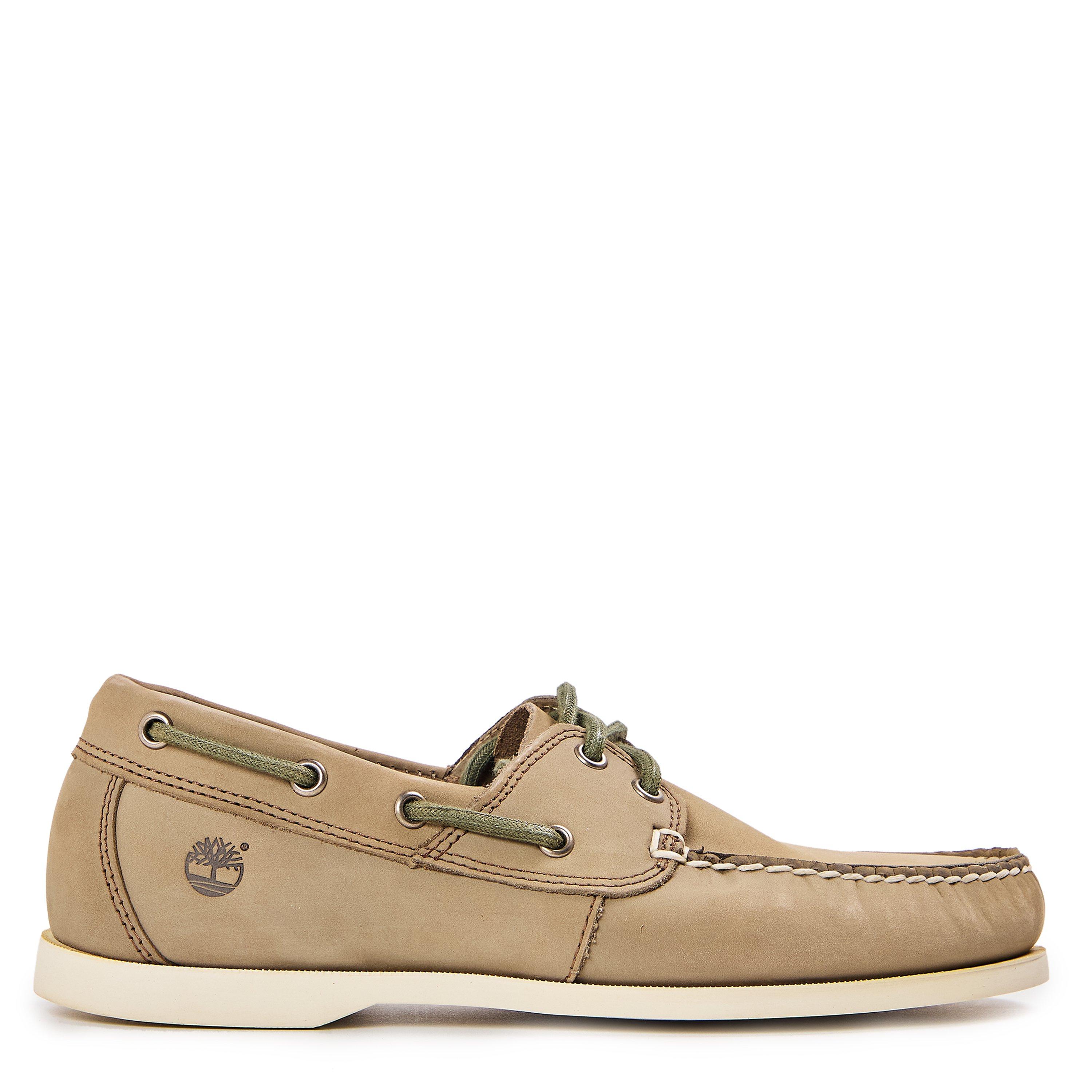 Timberland Men's Boat Shoes - Light Taupe - 6.5 (40)