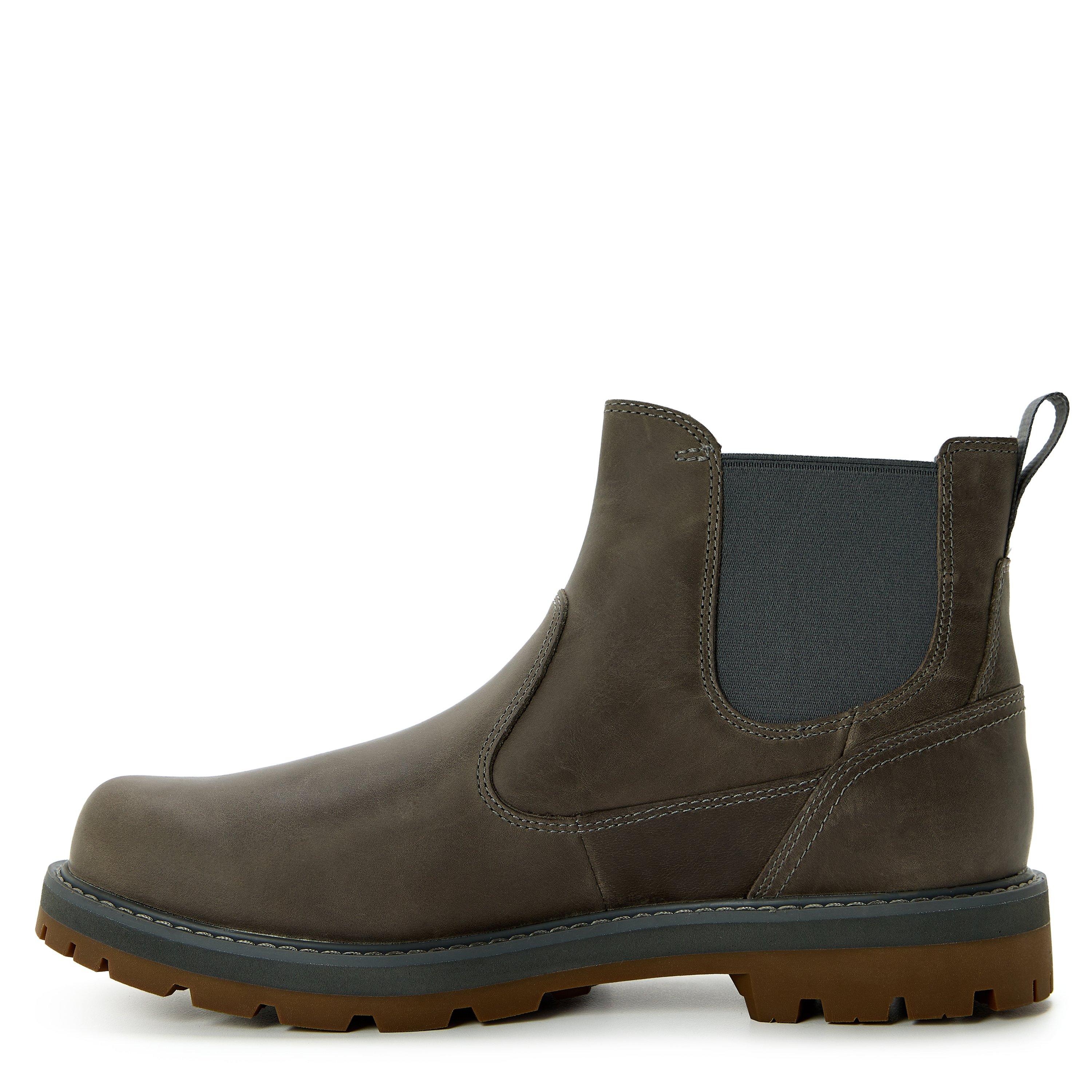 Donkergrijs korrel - Timberland - Timberland Britton Road Mid Chelsea Boot Dark - 2