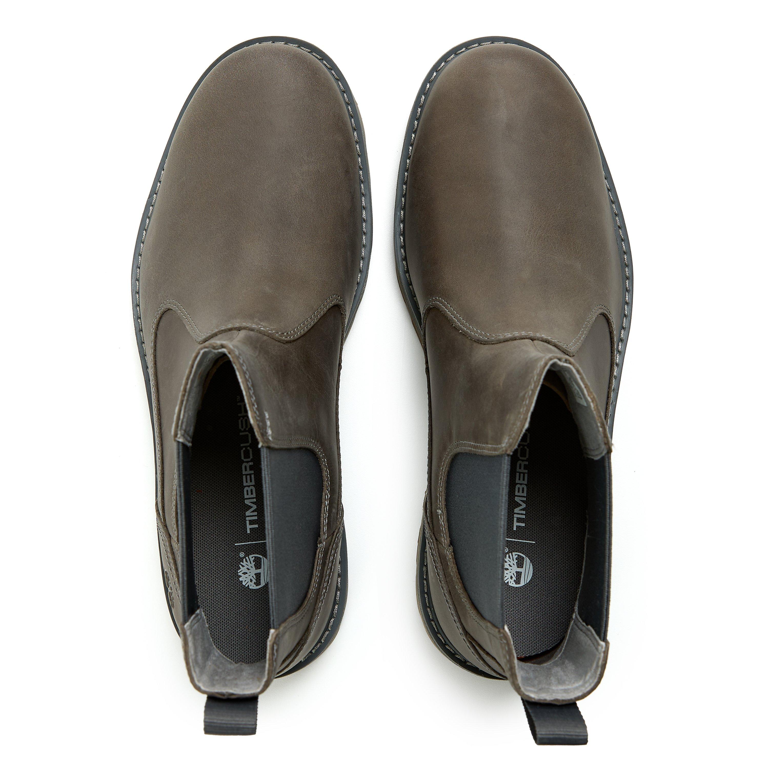 Donkergrijs korrel - Timberland - Timberland Britton Road Mid Chelsea Boot Dark - 4