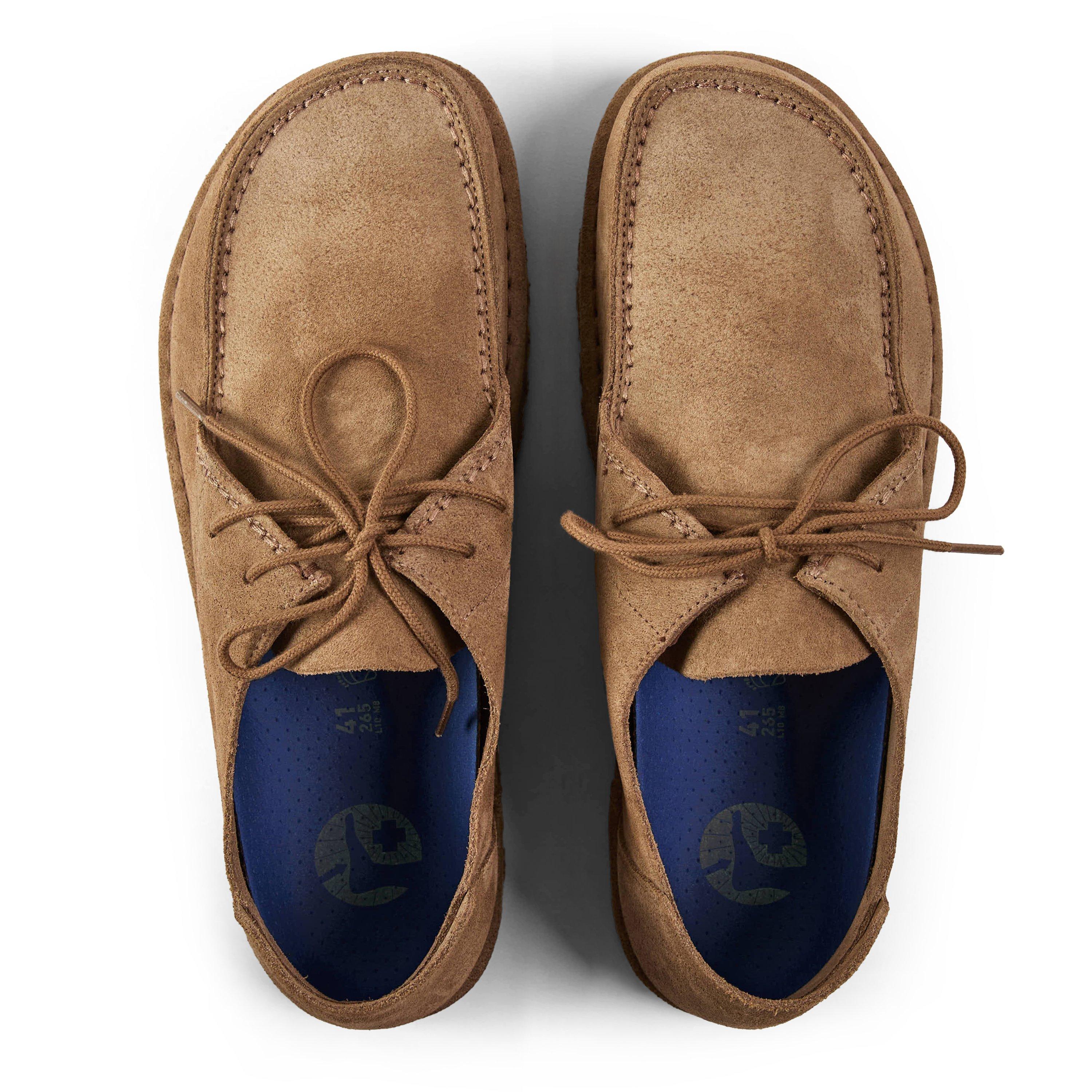 Grey Taupe - Birkenstock - Men's Utti Lace Boat Shoes - 4