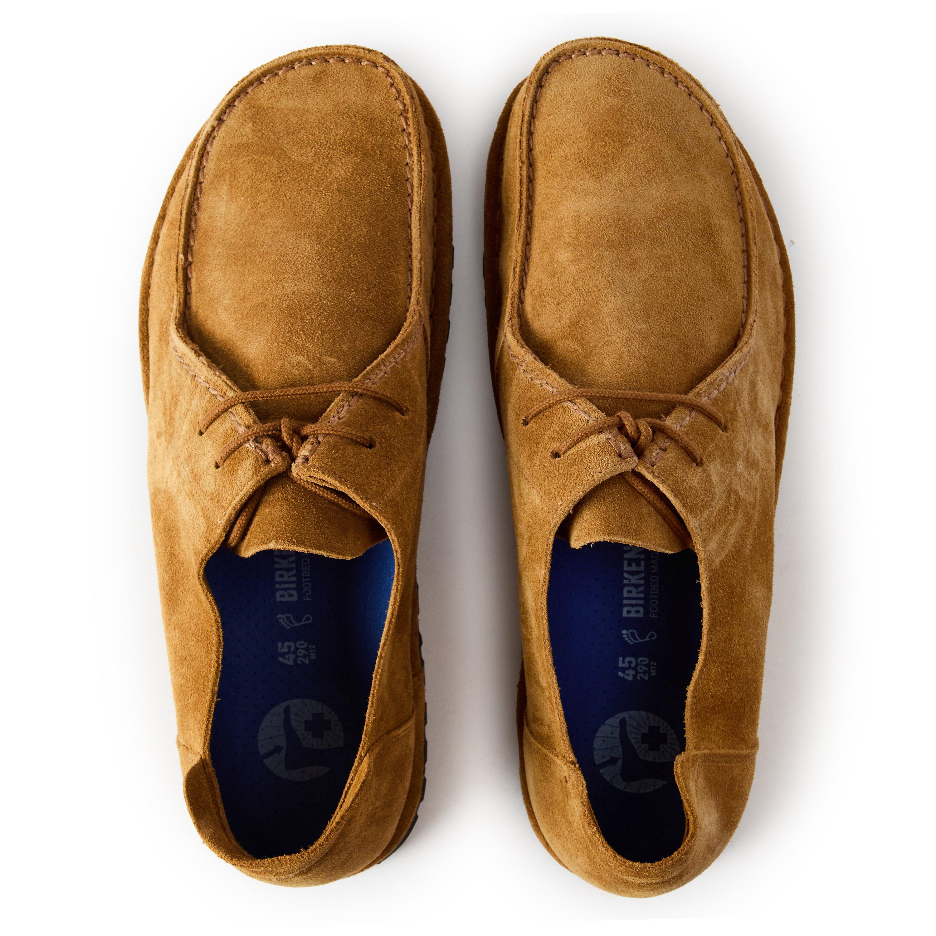 Cork Brown - Birkenstock - Men's Utti Lace Boat Shoes - 4