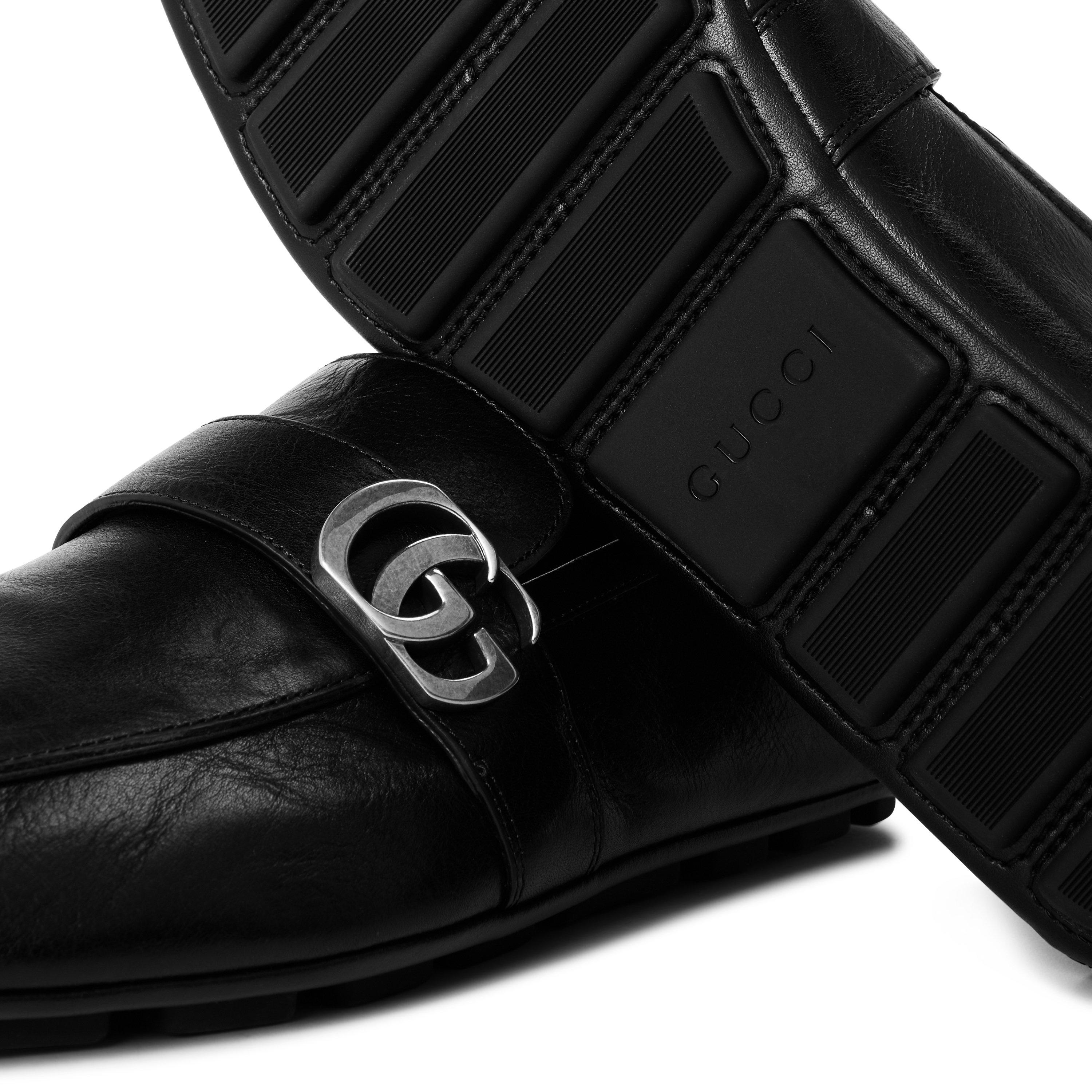 Black/Black - Gucci - Men's Victor Driver Loafers - 3