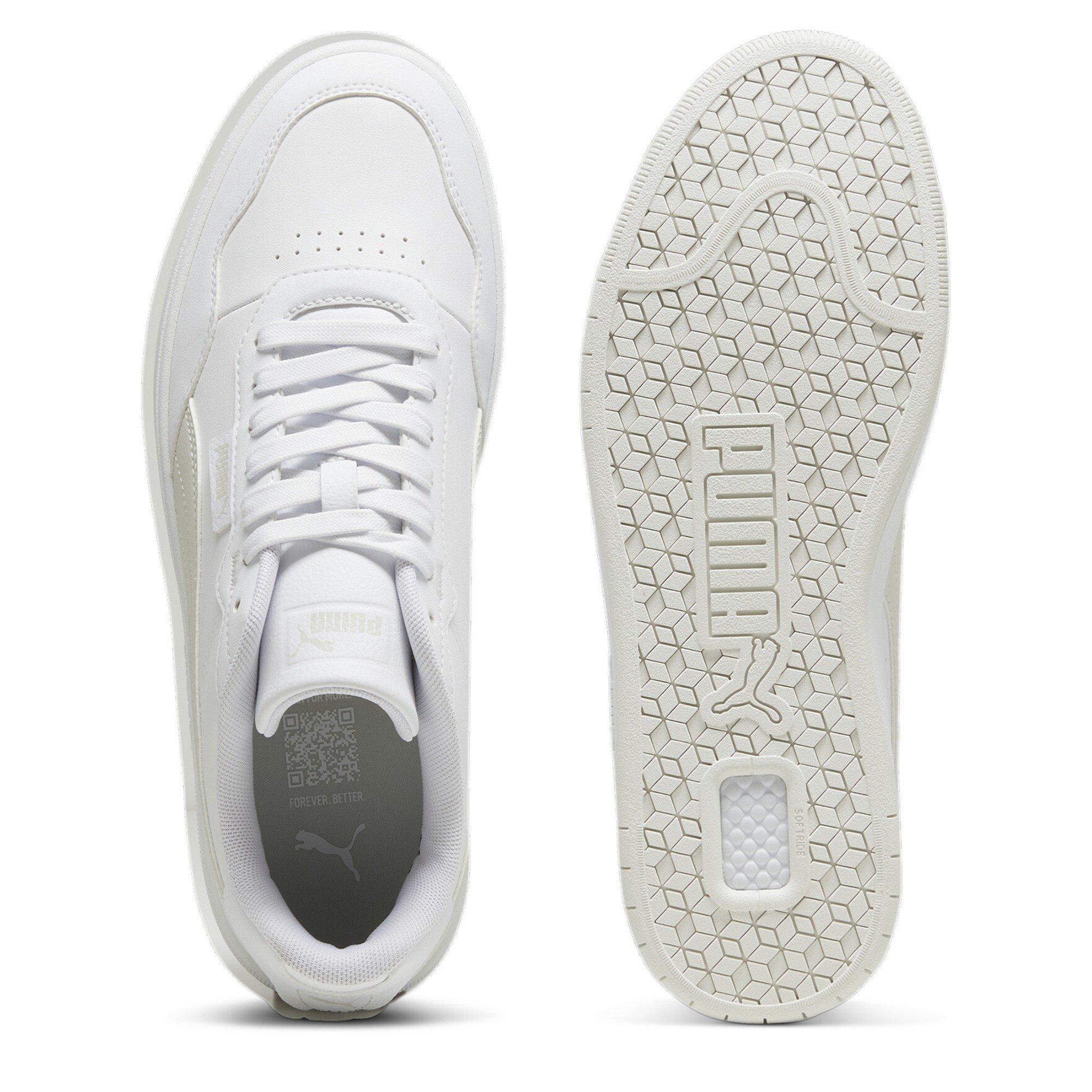 White/Grey - Puma - Puma Court Ultra Shoes - 3