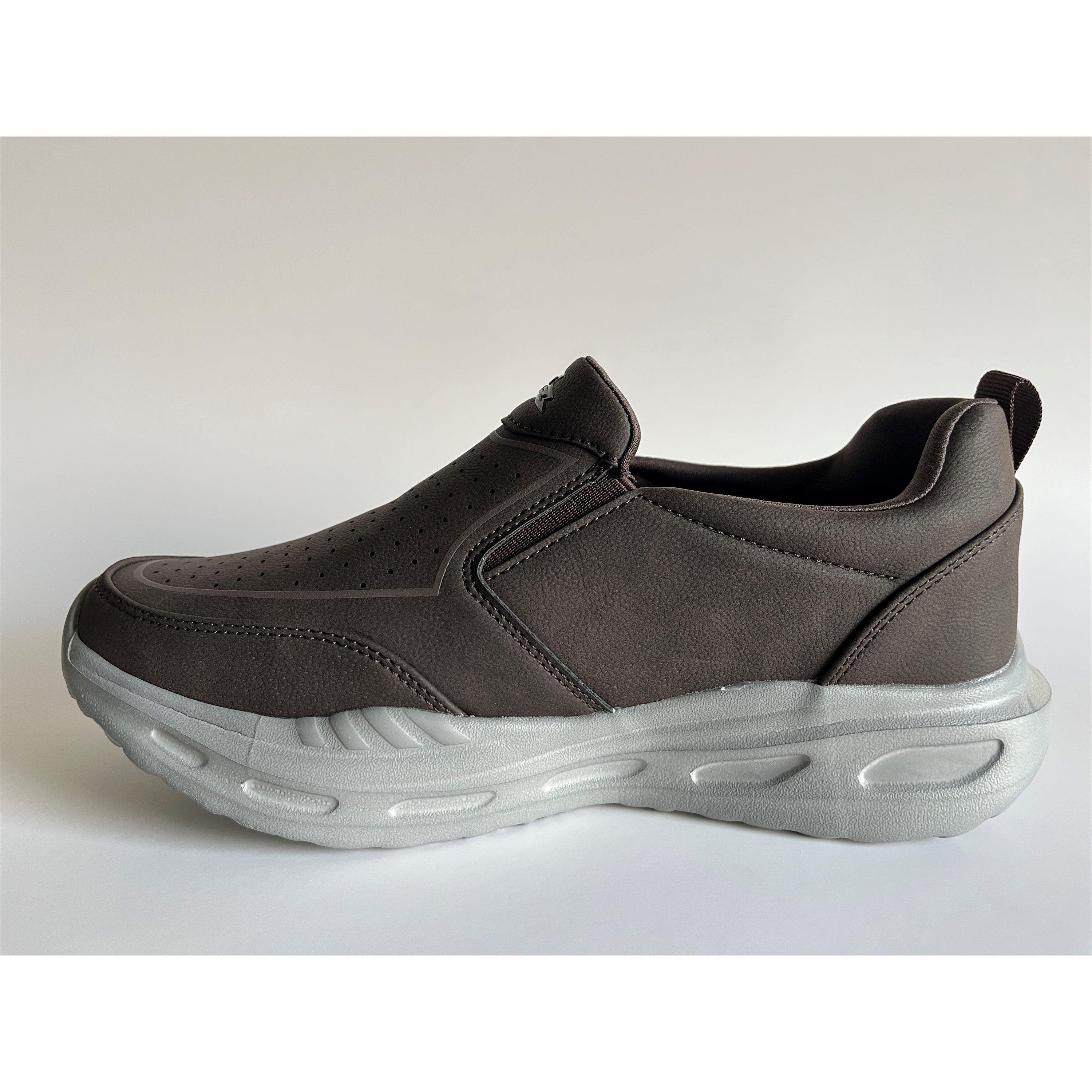 COFFEE - No Fear - Men's PACES-X Slip On Trainers - 2