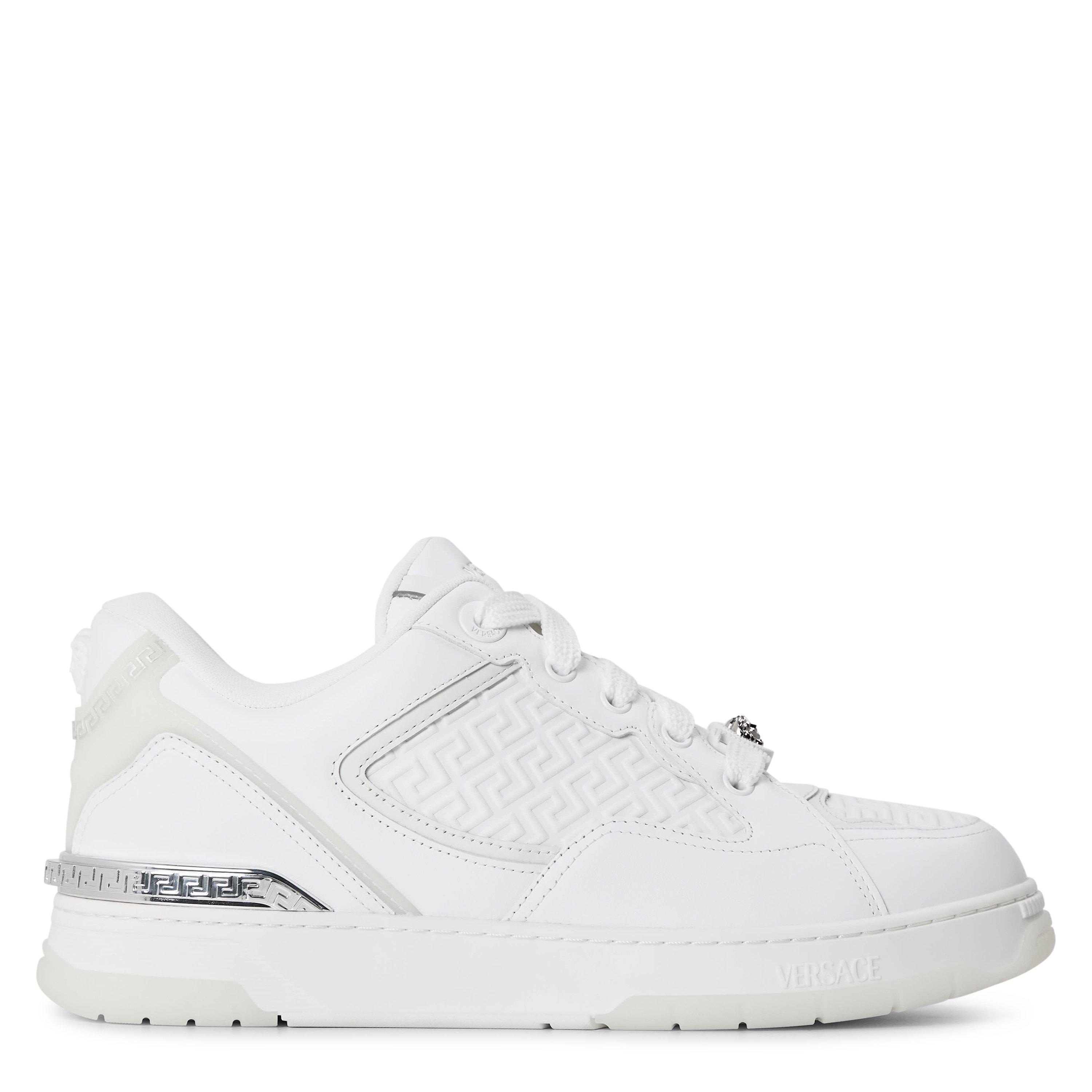 Versace Versace Big Bskt Tr Sn63 - White Palladium - Size 11 (45)