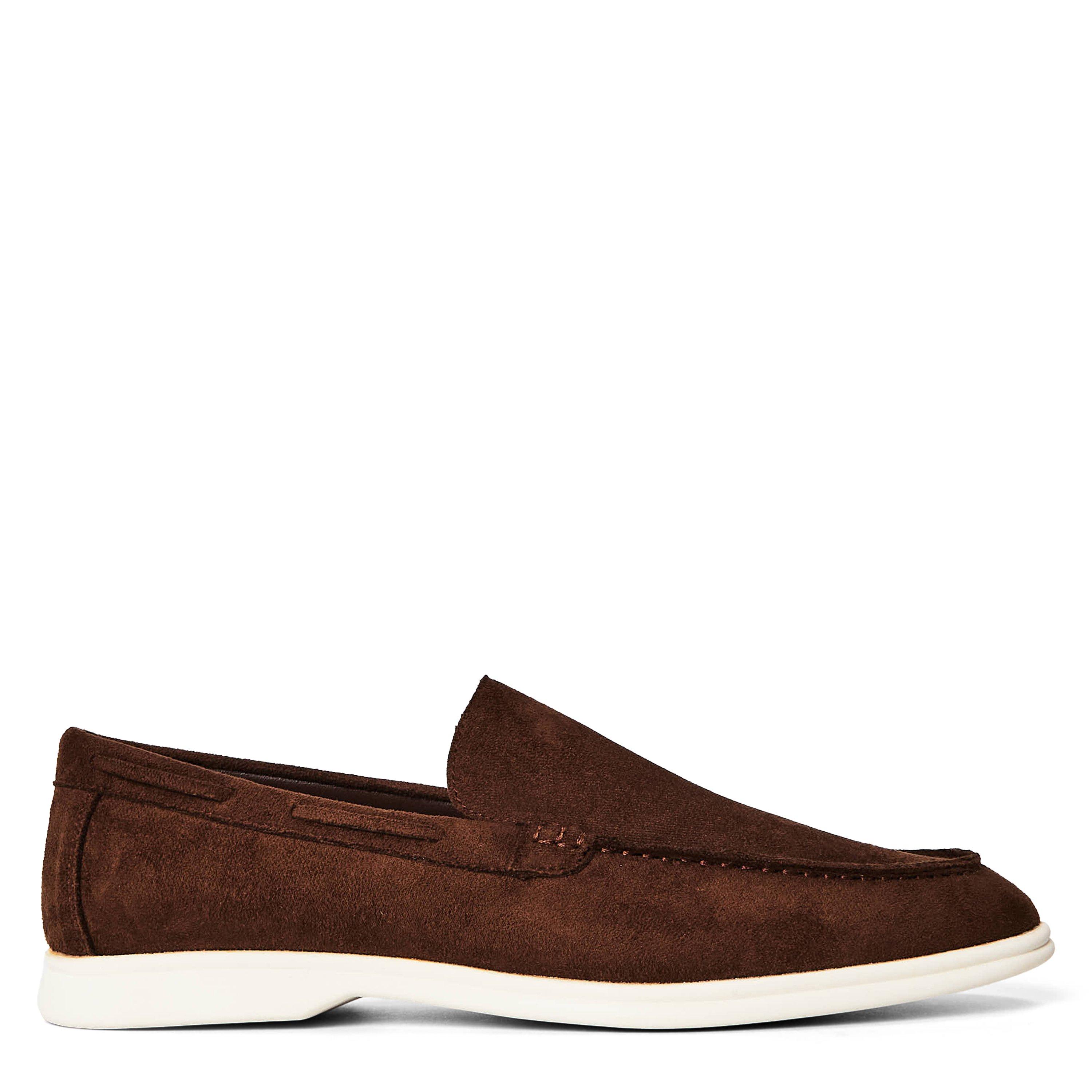 Men's Suede Slip On Easy Loafers