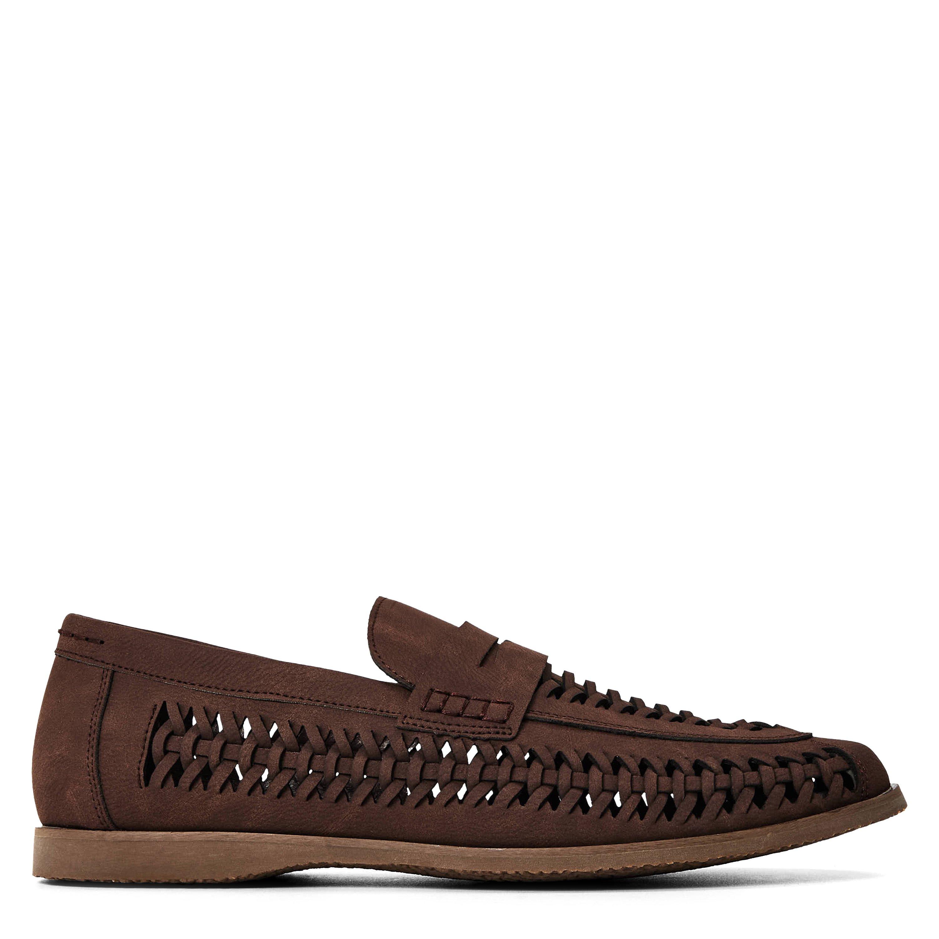 Men's Weave Slip On Loafers