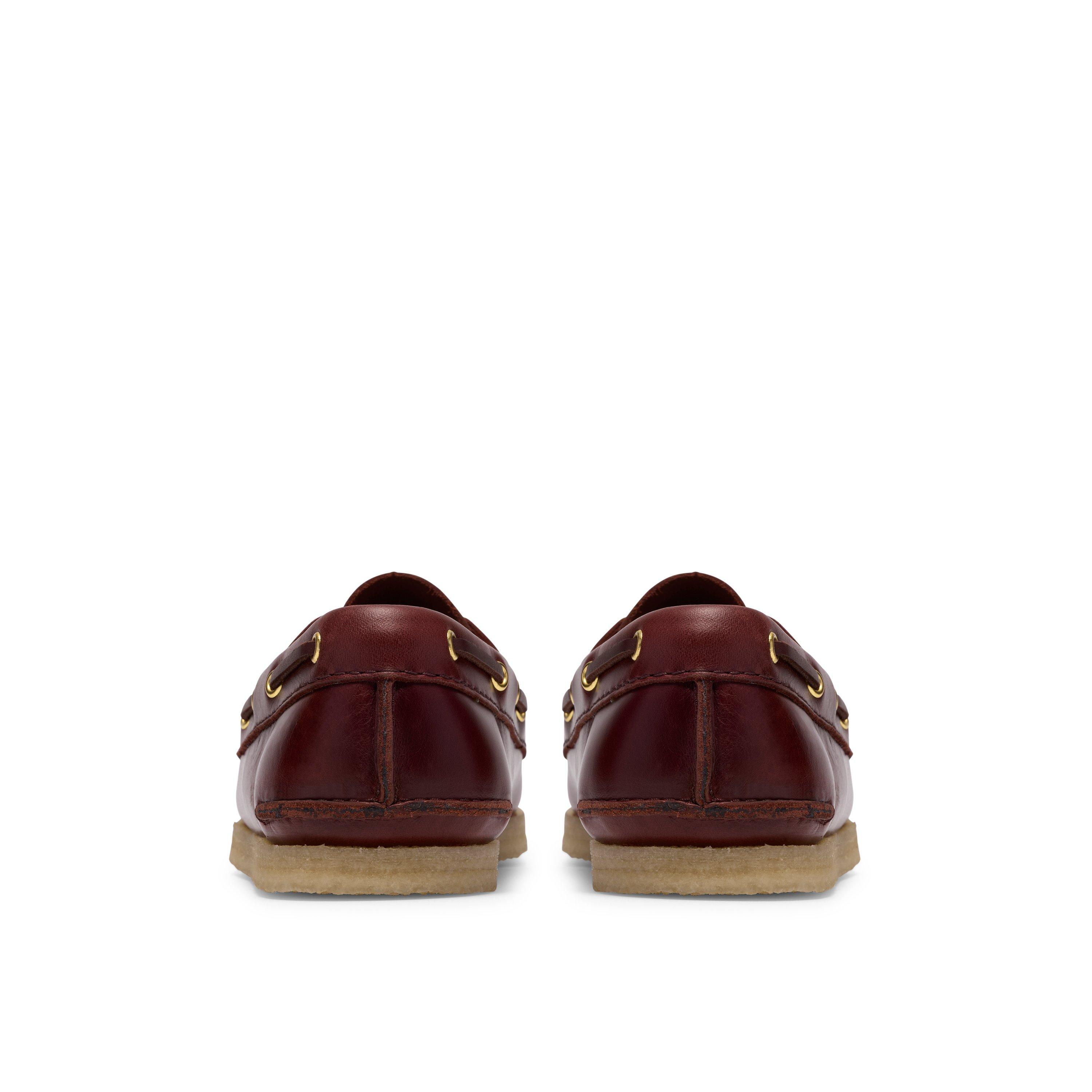 British Tan - Clarks Originals - Clarks Godney Boat Sn63 - 5