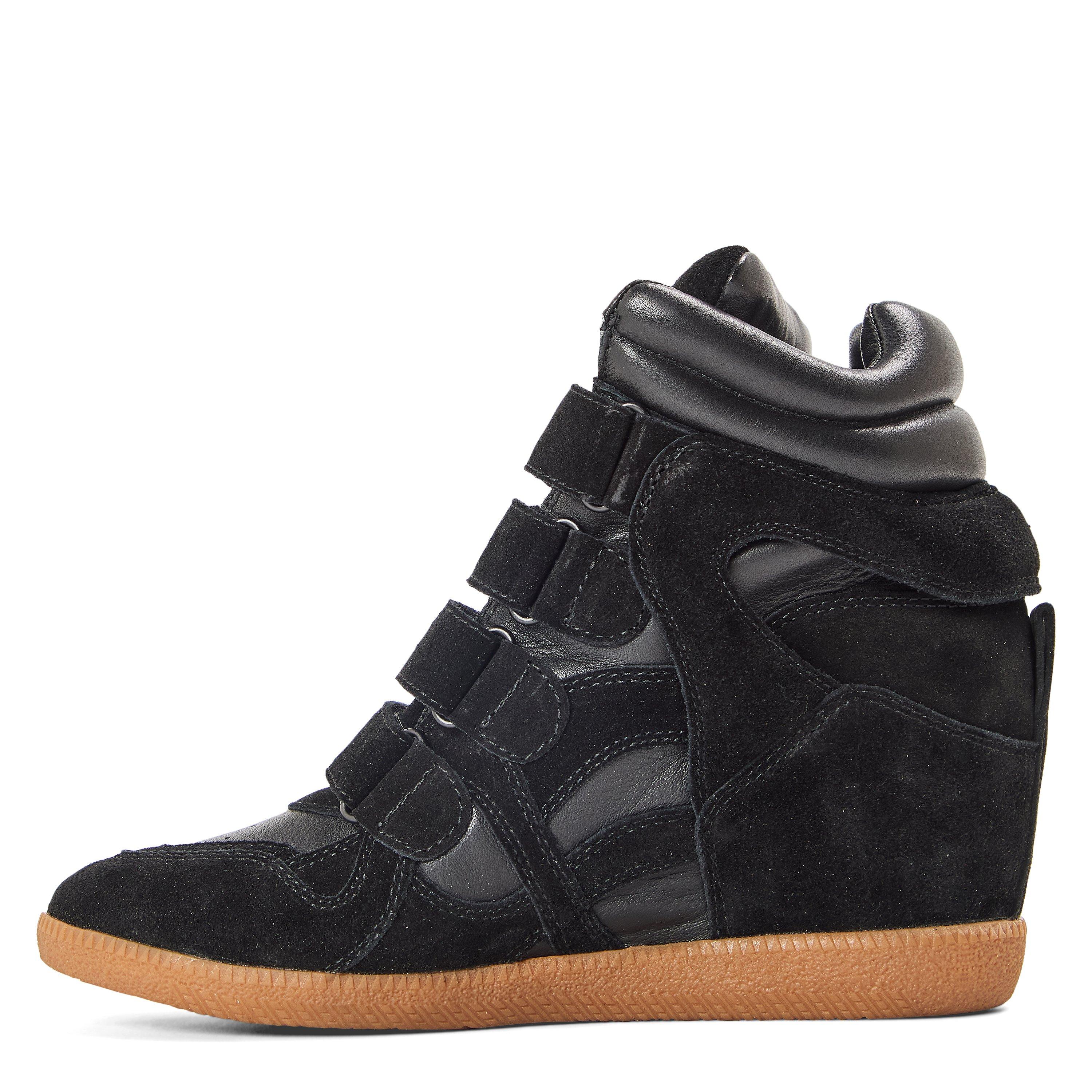 Black - NOKWOL - Women's Eden Wedge Trainers - 2
