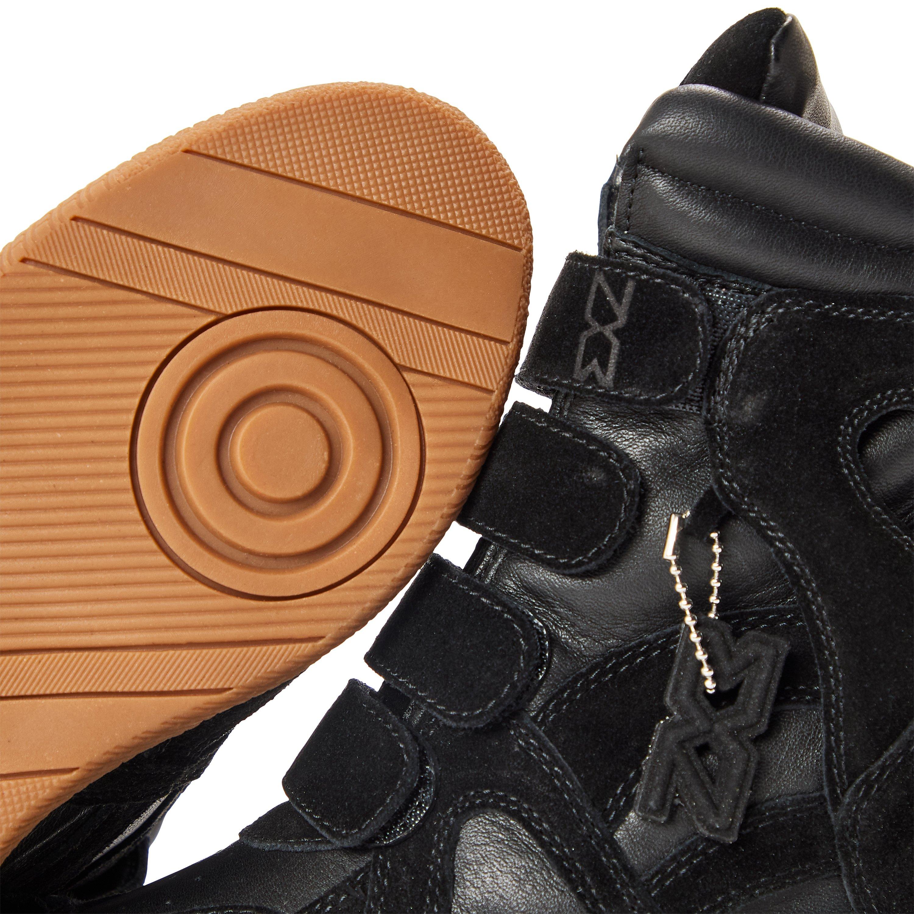 Black - NOKWOL - Women's Eden Wedge Trainers - 4