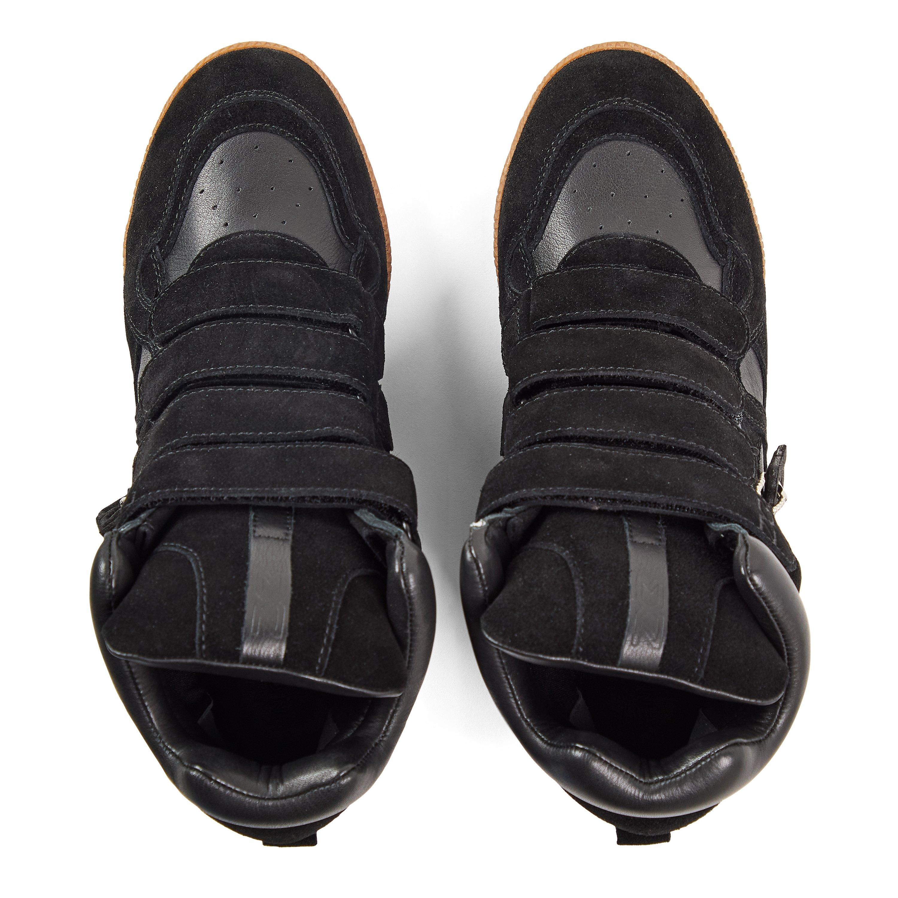 Black - NOKWOL - Women's Eden Wedge Trainers - 5