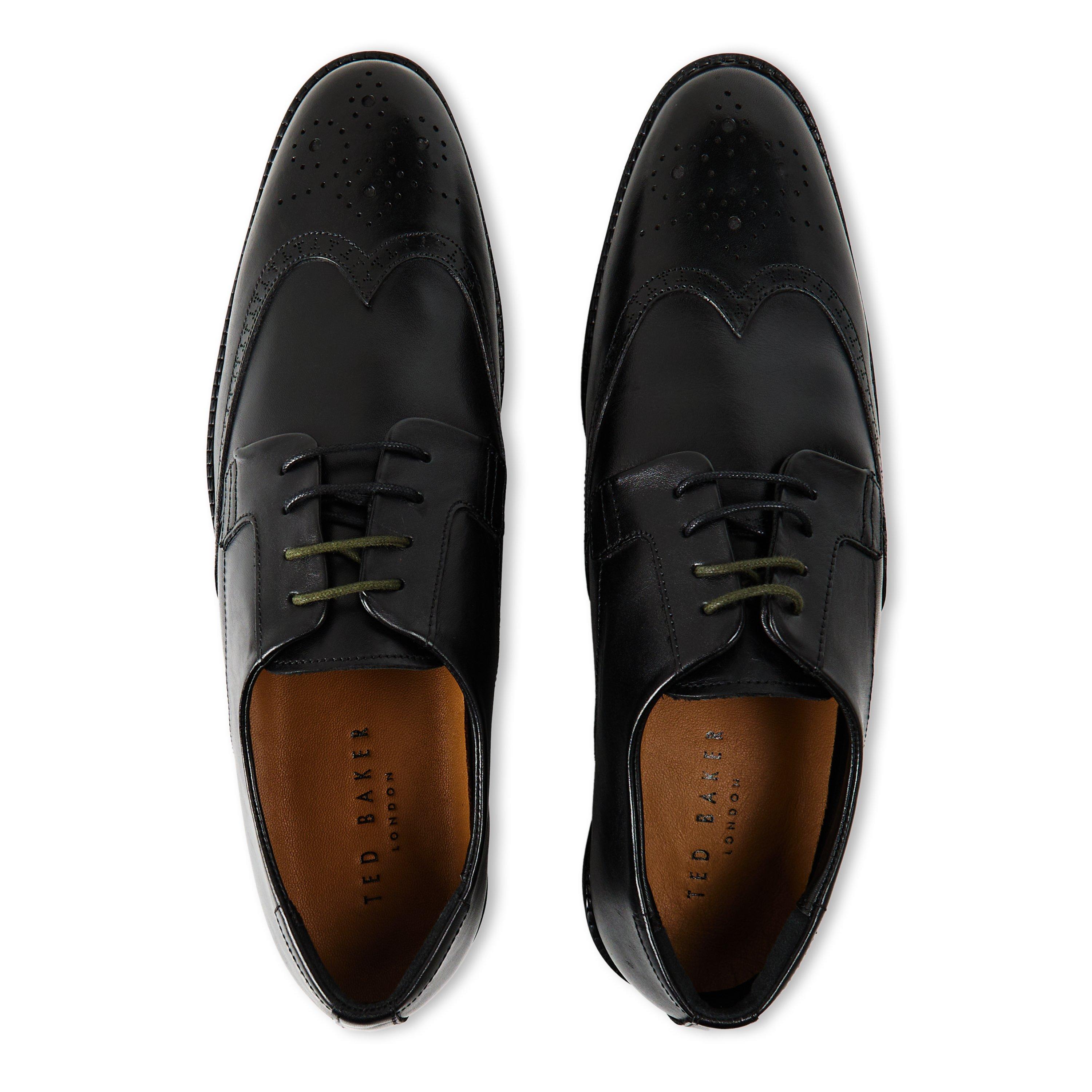 Black - Ted Baker - Men's Brogue - 4