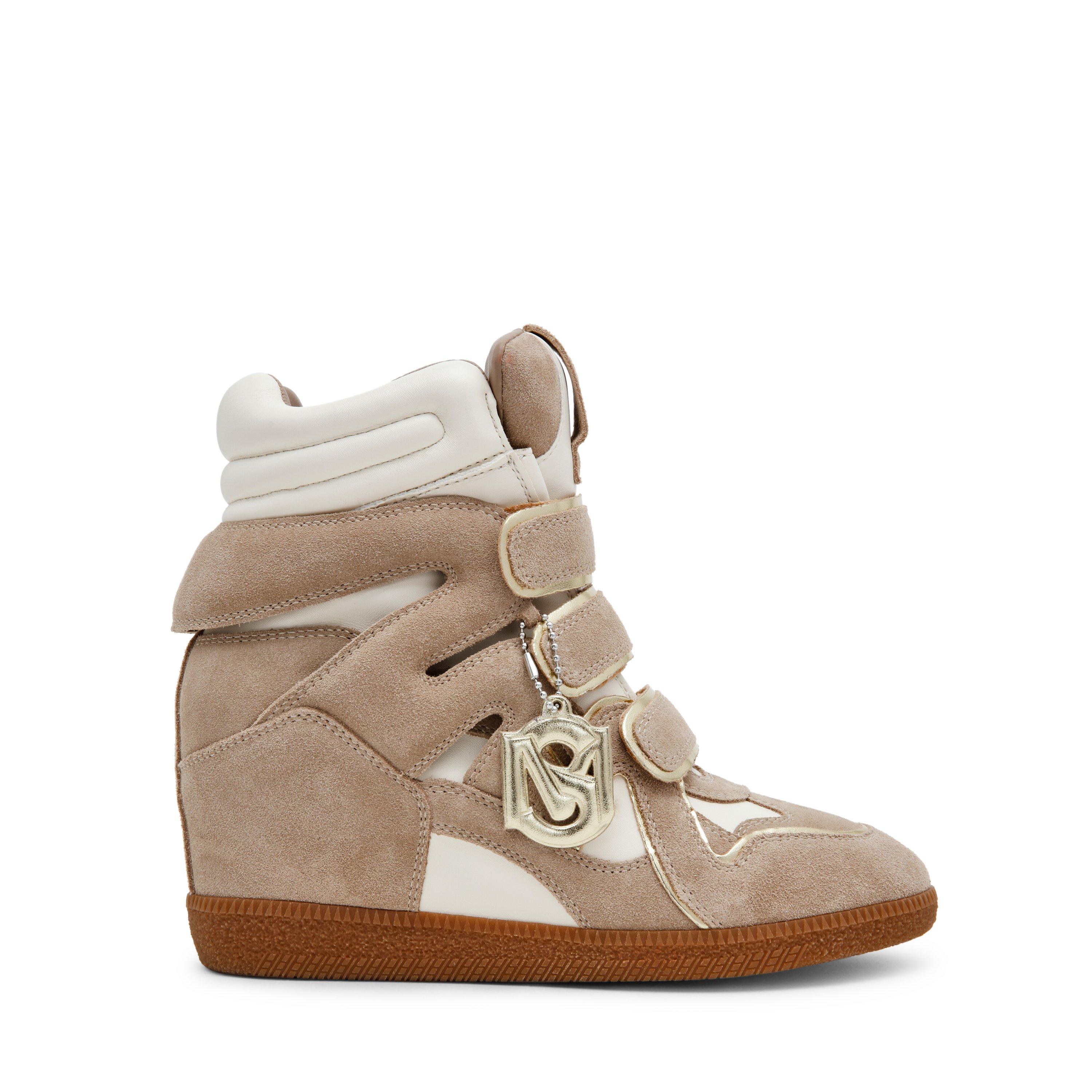 Women's Mavis Suede Wedge Trainers