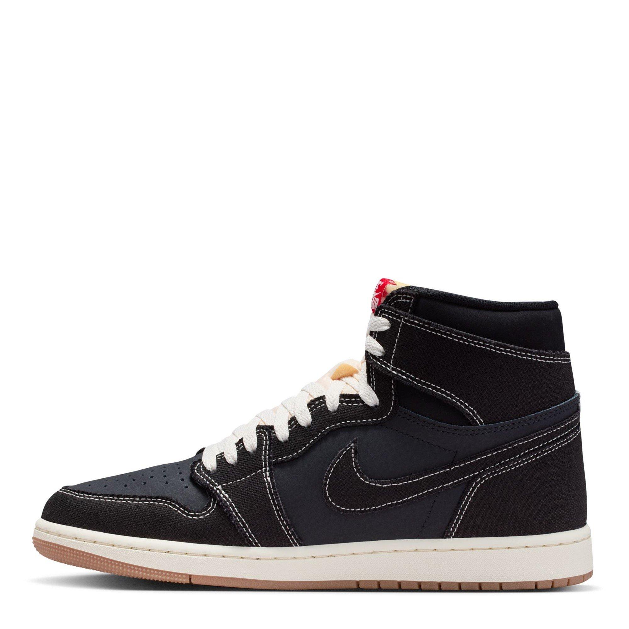 Black/Uni Red - Air Jordan - Mens Air Jordan 1 Hi Retro Flight Club - 2