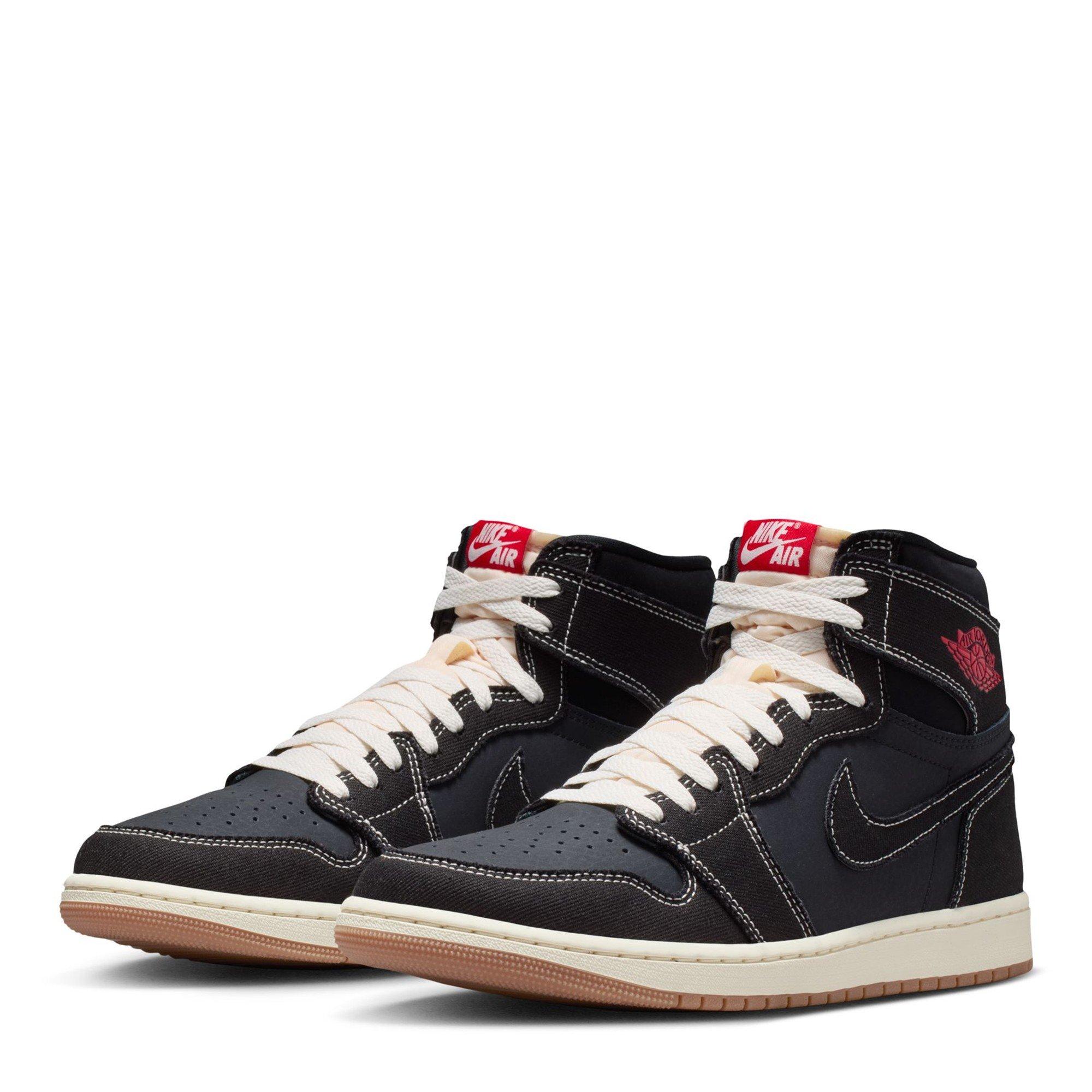 Black/Uni Red - Air Jordan - Mens Air Jordan 1 Hi Retro Flight Club - 3