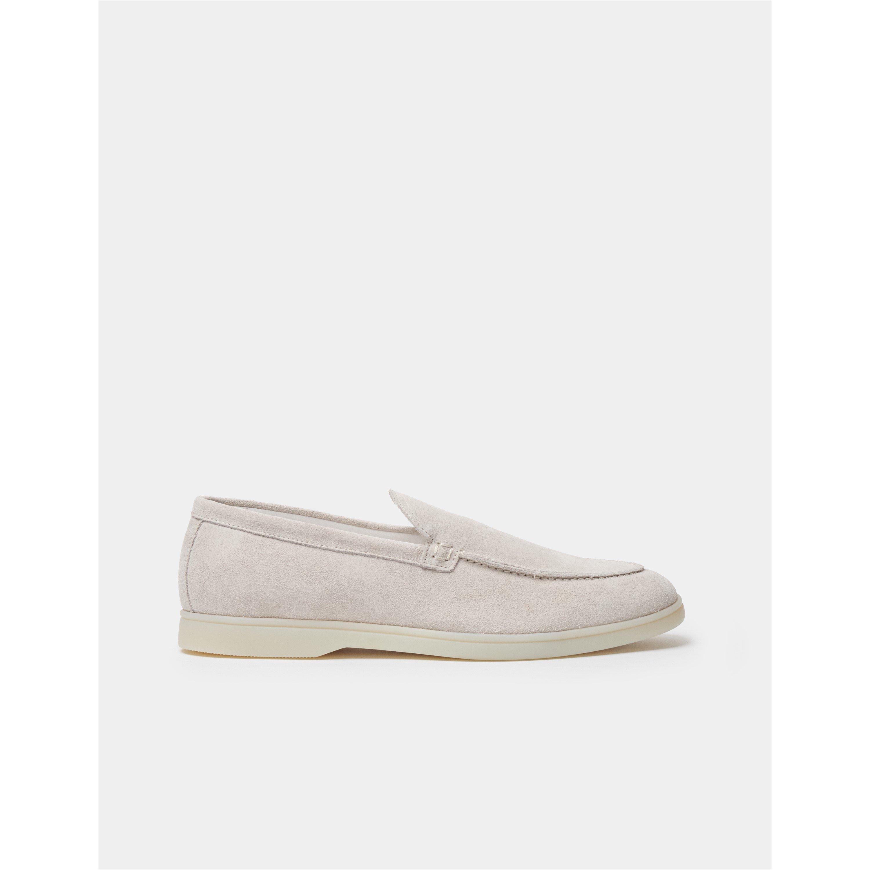 Sand - BELIER - Men's Amalfi Suede Loafers - 6