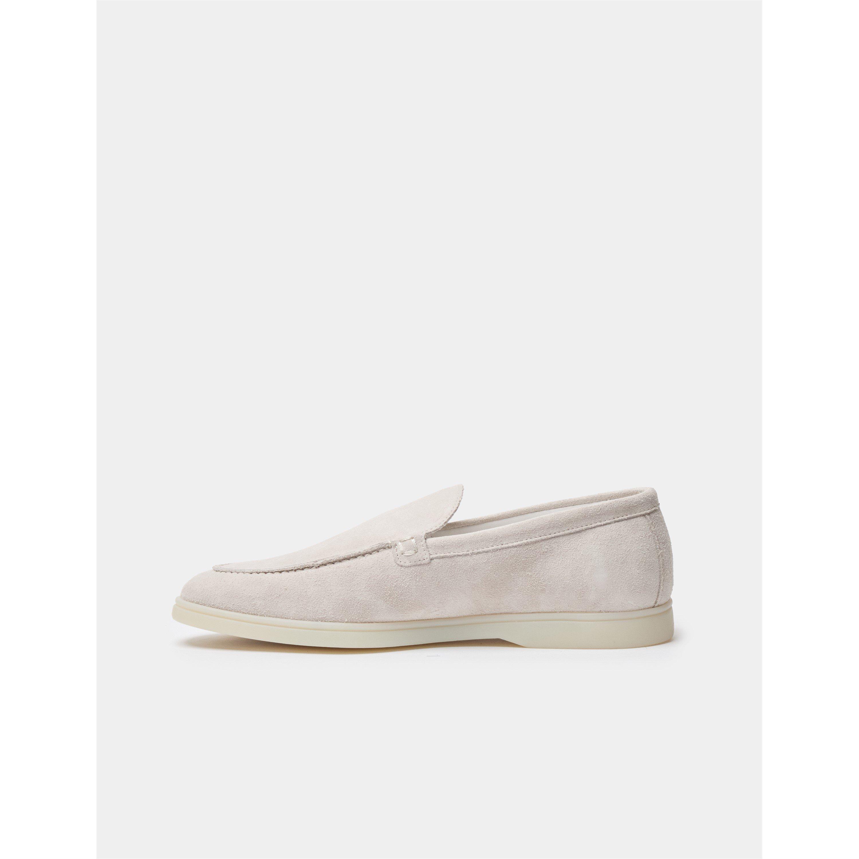 Sand - BELIER - Men's Amalfi Suede Loafers - 7