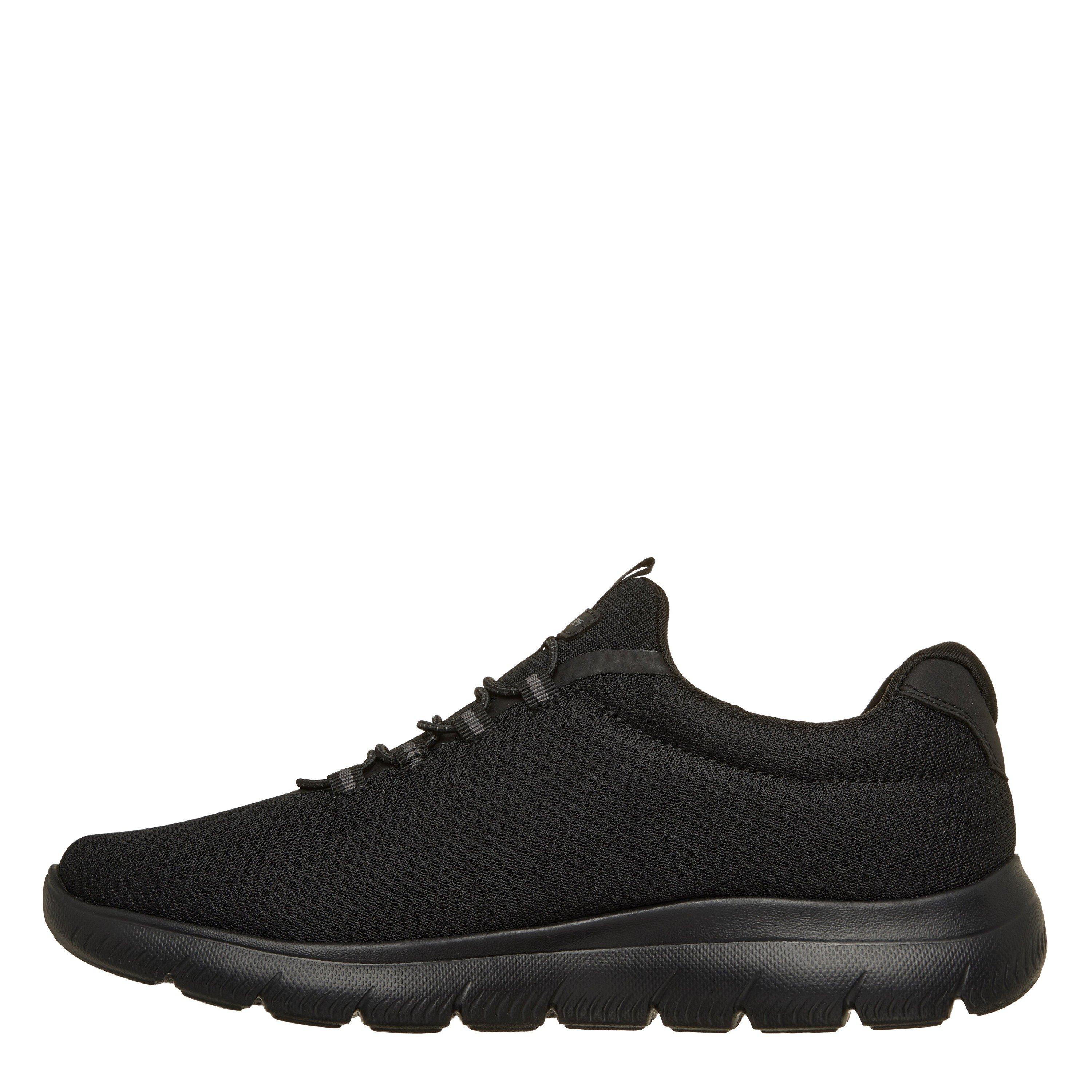 Noir - Skechers - Men's Summits Slip-On Trainers - 2