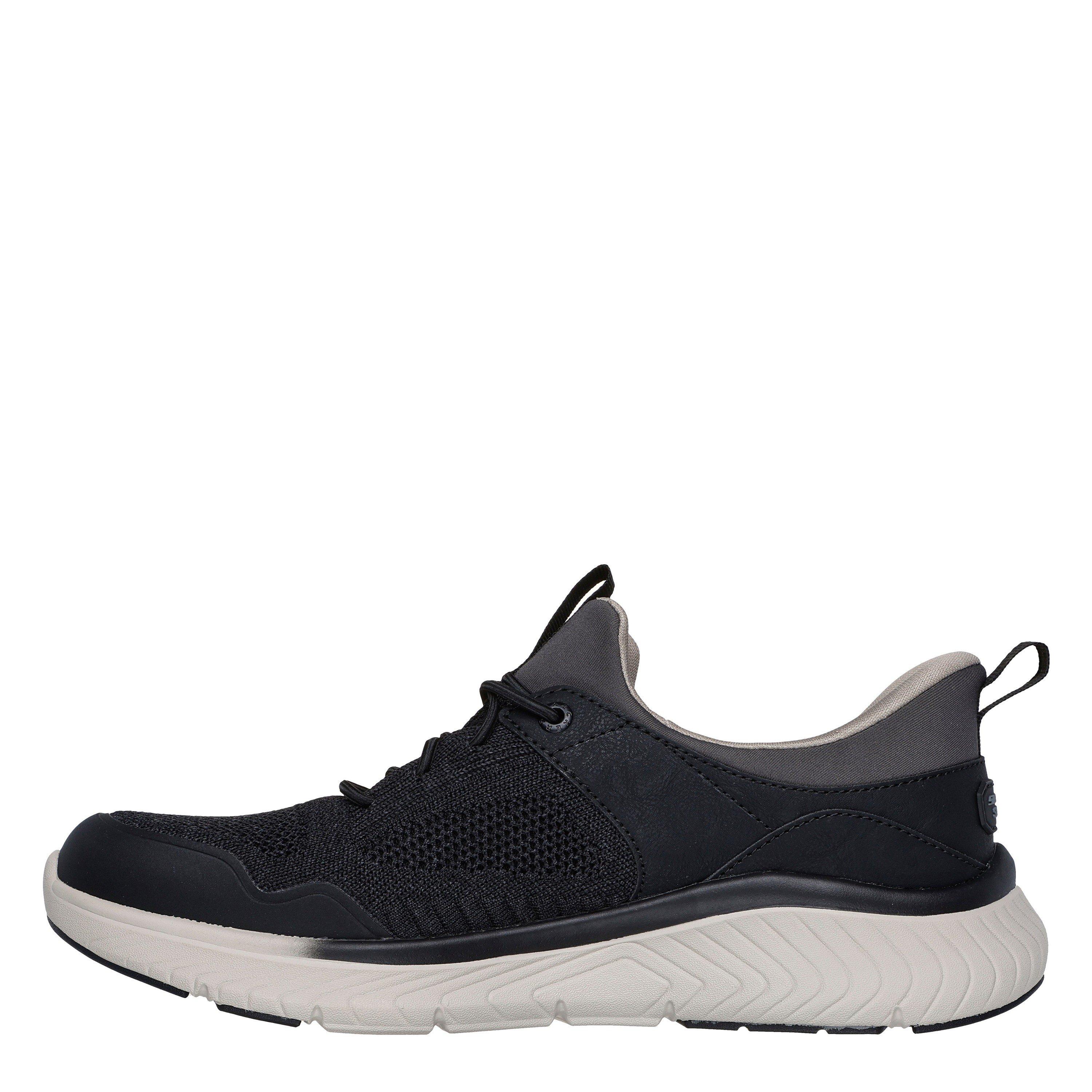 Crna - Skechers - Skechers Arch Fit Crosser Slip On Trainers Mens - 2