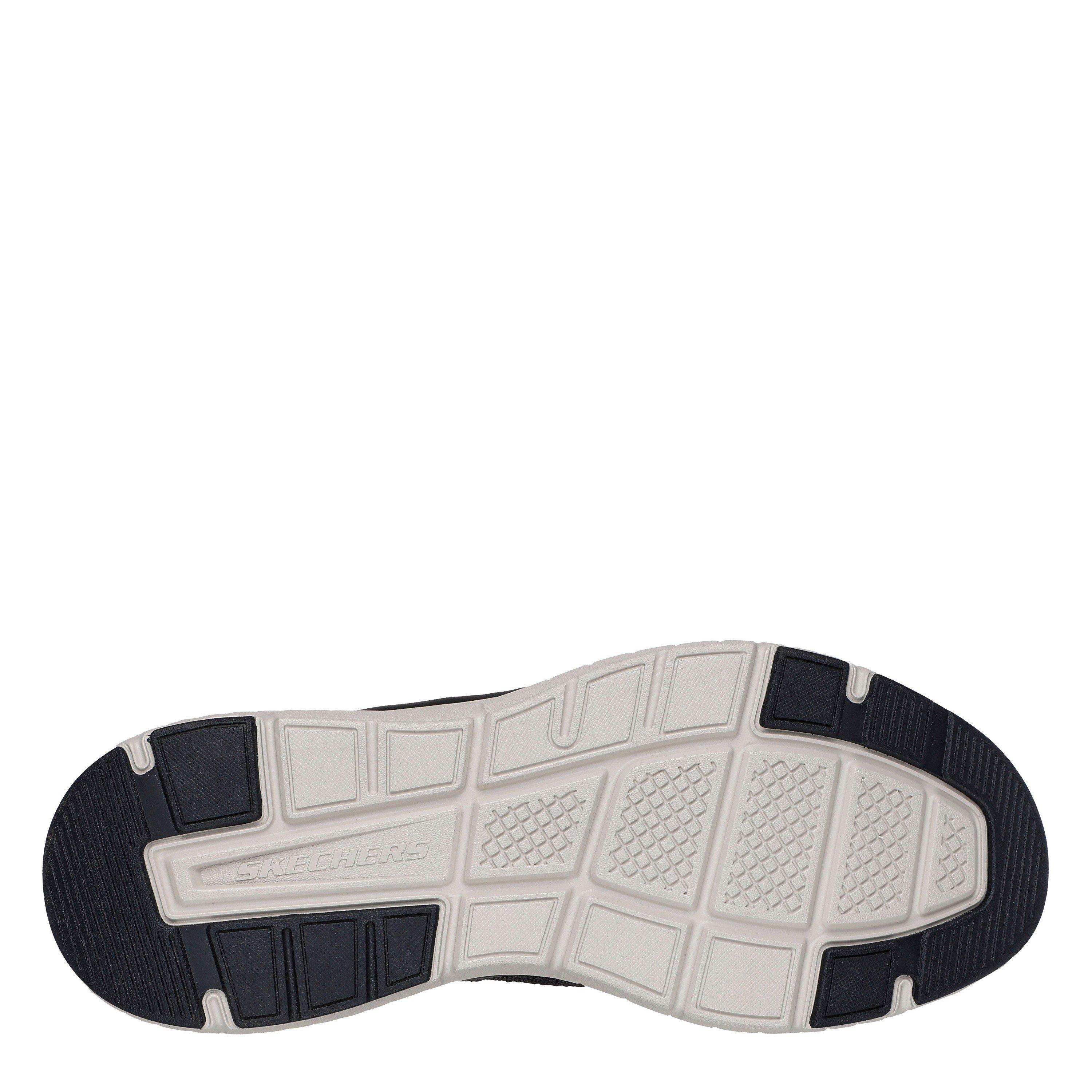 Crna - Skechers - Skechers Arch Fit Crosser Slip On Trainers Mens - 5