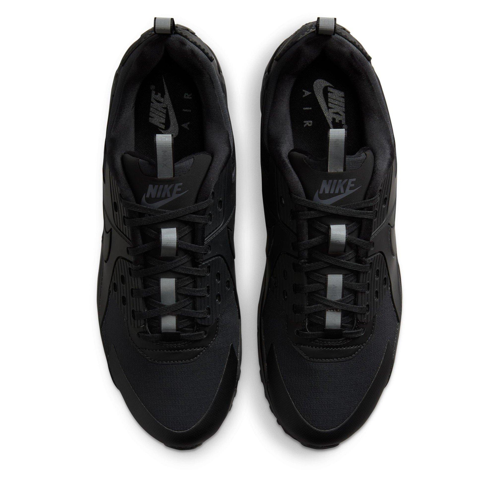 Black/Black - Nike - Men's Air Max 90 Drift Low-Top Trainers - 5