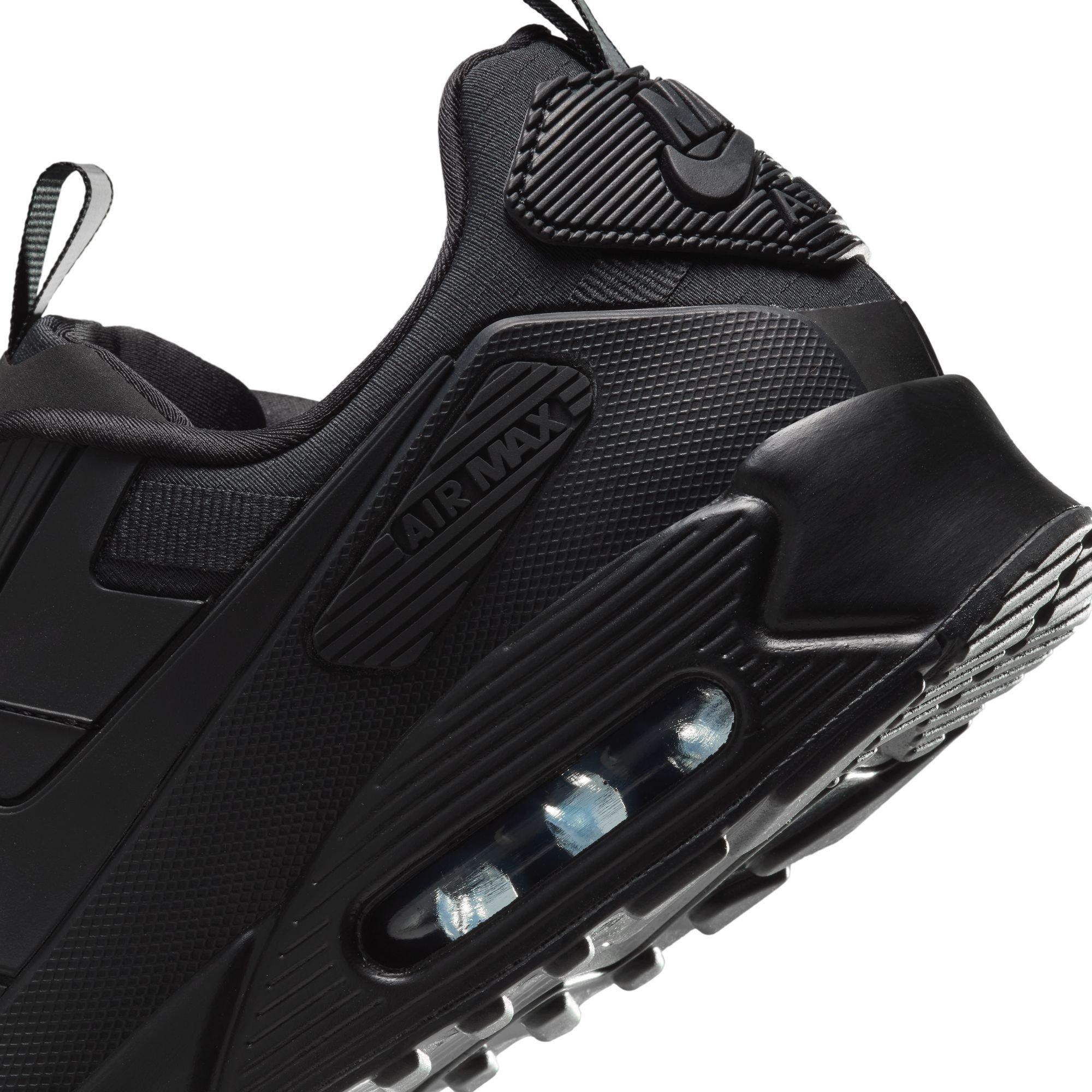 Black/Black - Nike - Men's Air Max 90 Drift Low-Top Trainers - 8