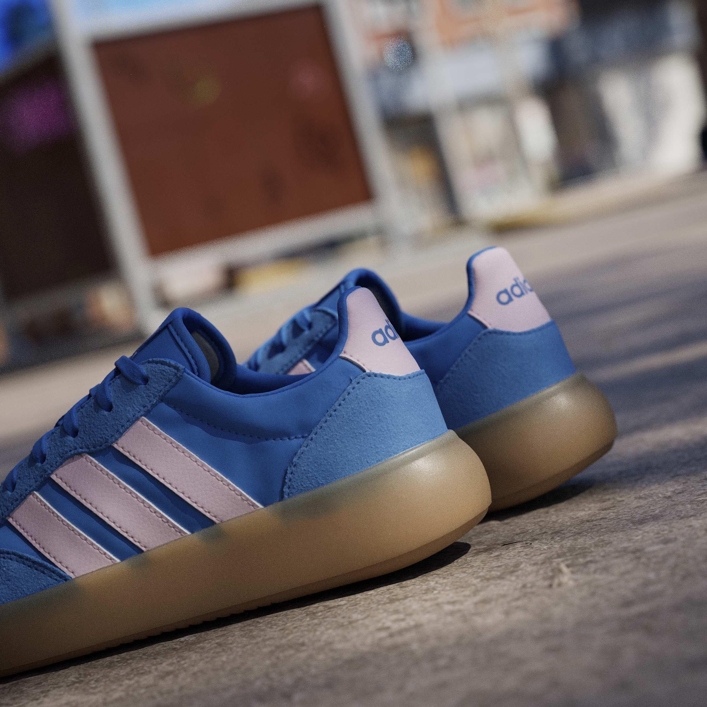 Ray Blauw/Helder - adidas - Men's Barreda Decode Low-Top Trainers - 16