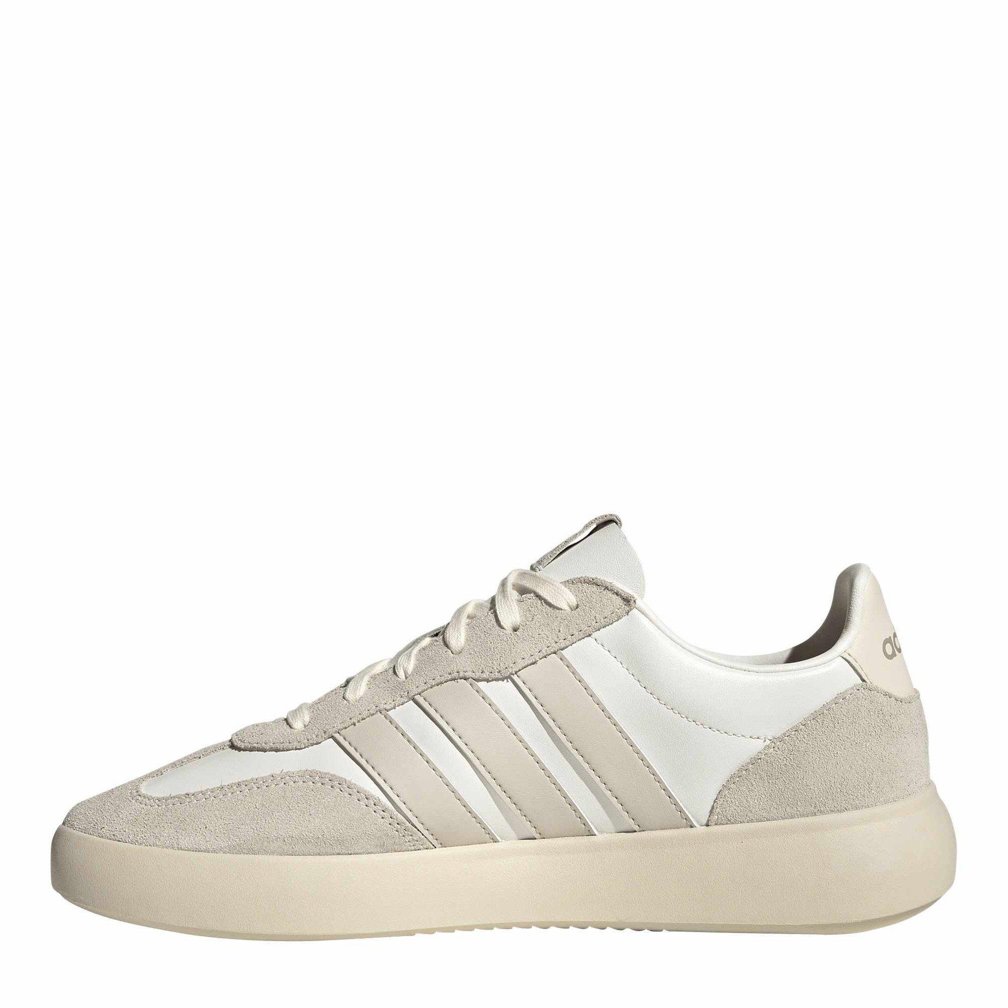 Core White/Alum - adidas - Men's Barreda Decode Lux Low-Top Trainers - 2