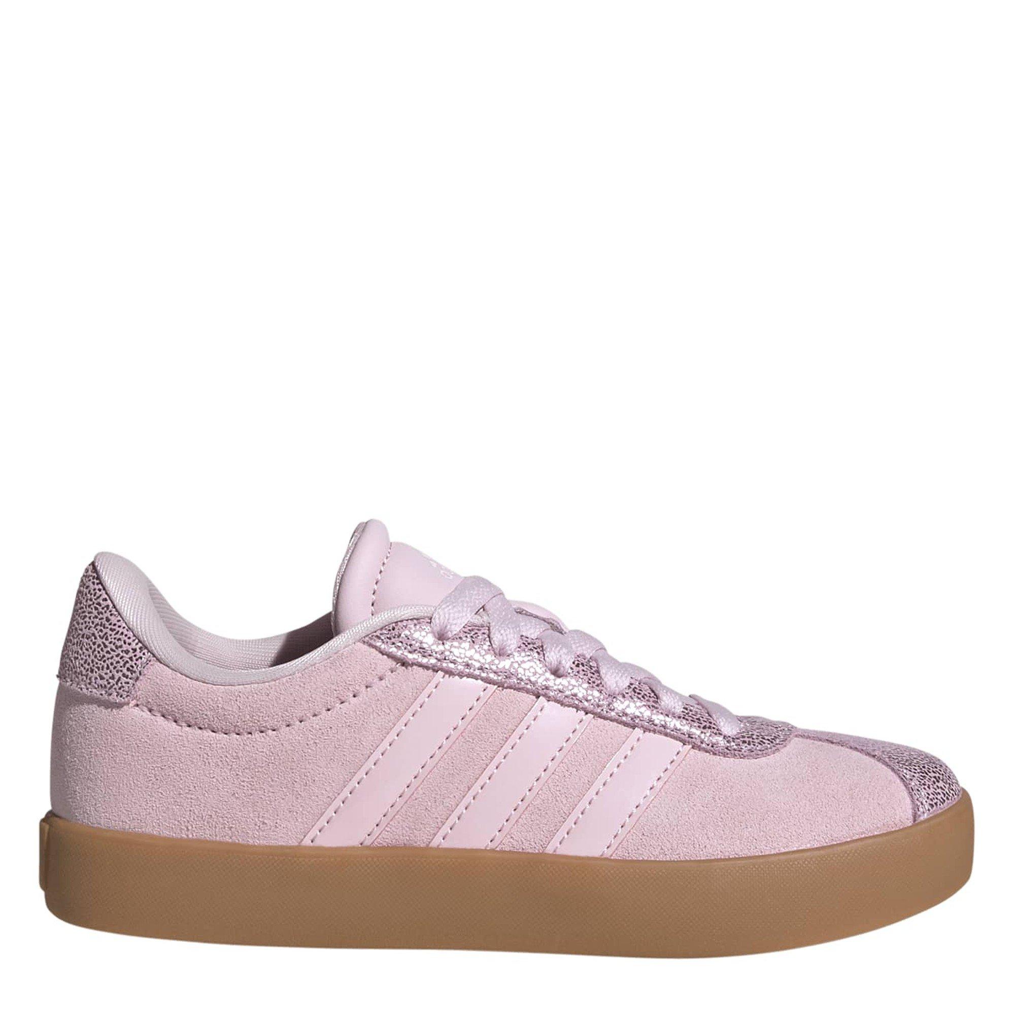 Clear Pink/Clea - adidas - Adidas Vl Court 3.0 K 99 - 1