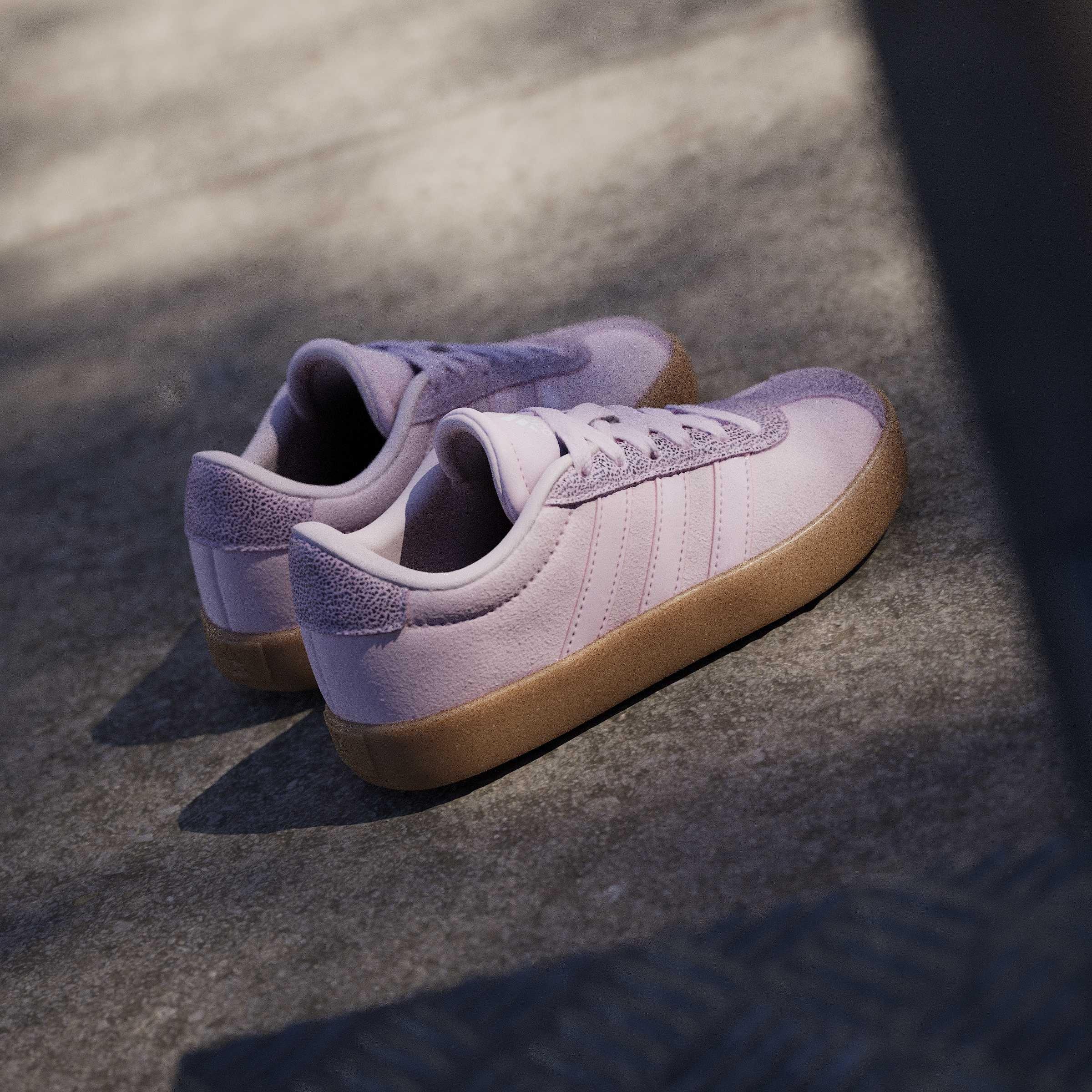 Clear Pink/Clea - adidas - Adidas Vl Court 3.0 K 99 - 13