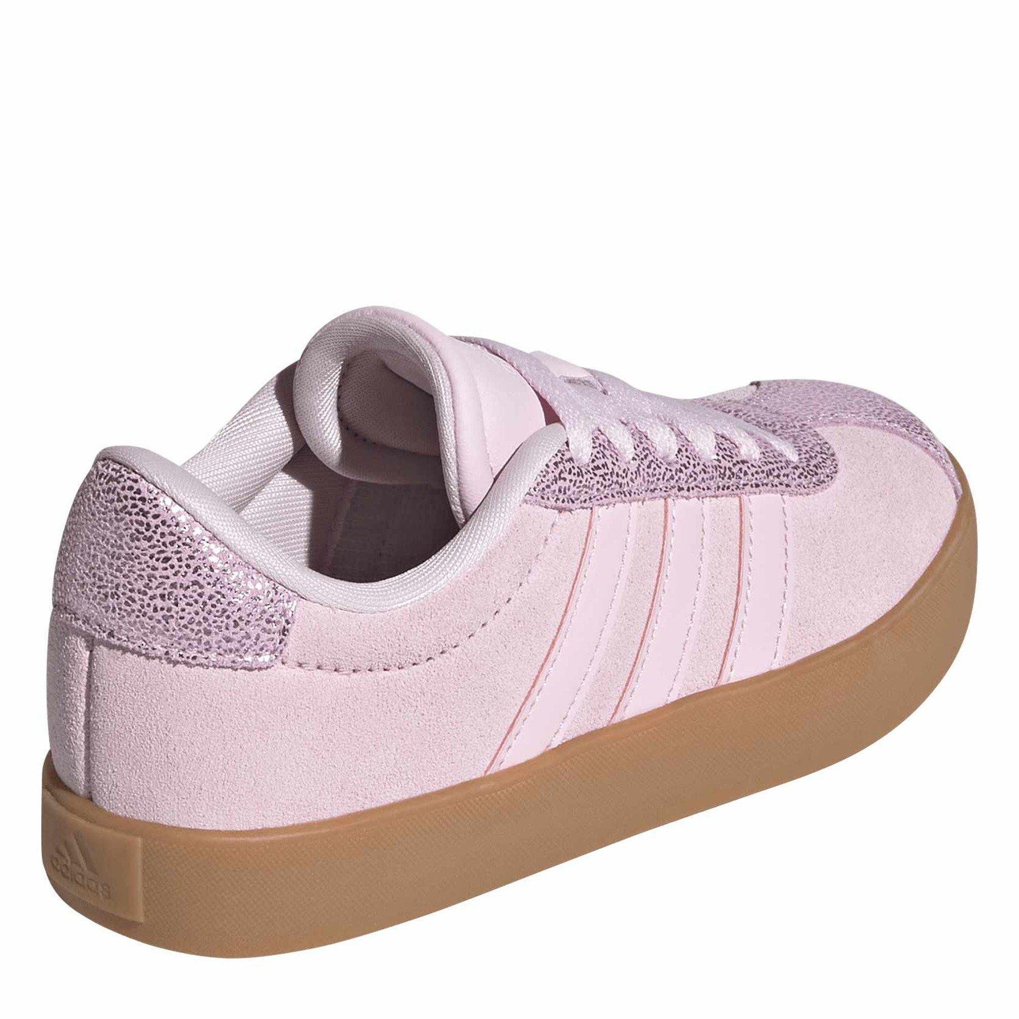 Clear Pink/Clea - adidas - Adidas Vl Court 3.0 K 99 - 4