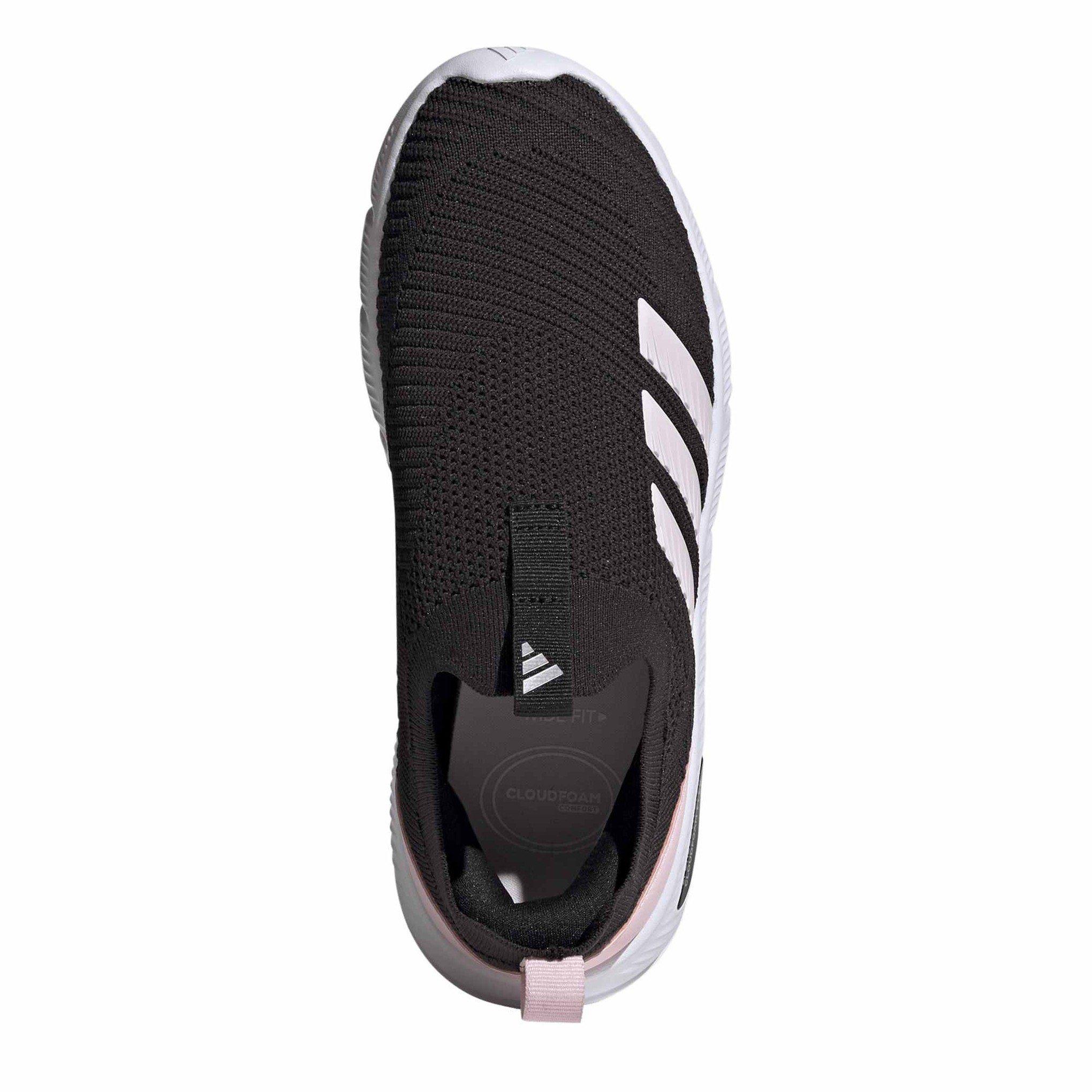 Core Black/Almo - adidas - Unisex Adults' Cloudfoam Flex Sock Slip-On Trainers - 5