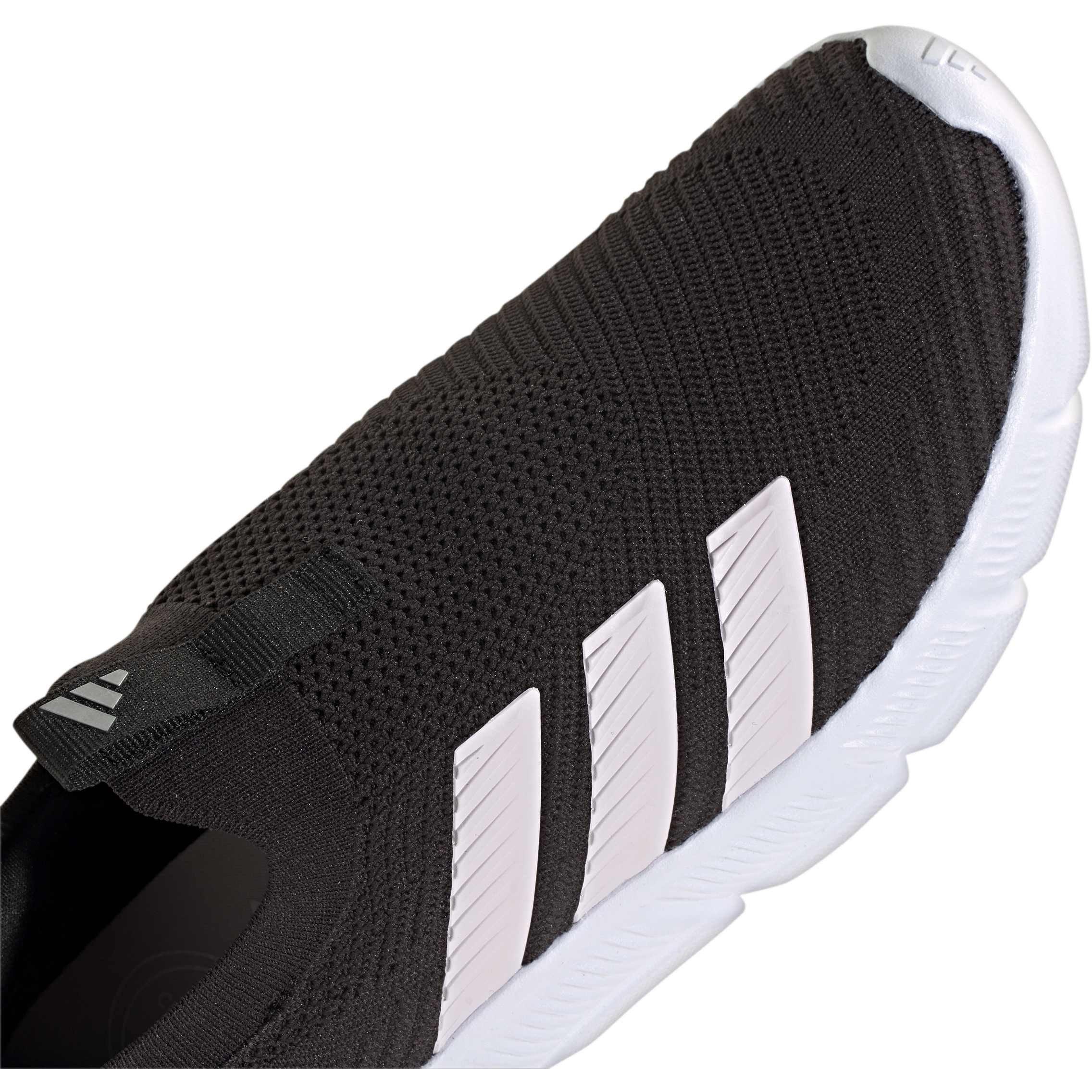 Core Black/Almo - adidas - Unisex Adults' Cloudfoam Flex Sock Slip-On Trainers - 7