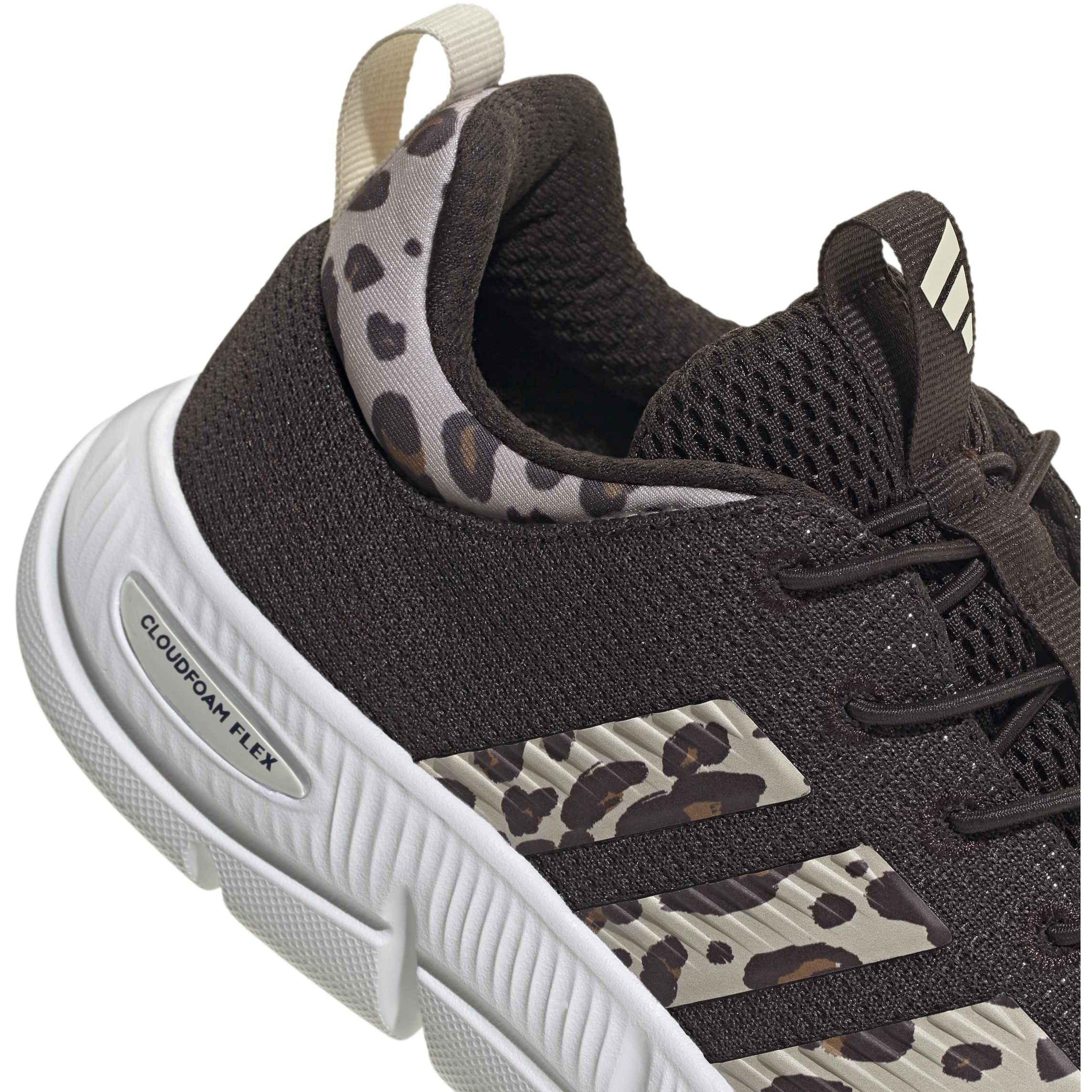 Aurora Coffee - adidas - Unisex Adults' Cloudfoam Flex Elastic Laces Low-Top Trainers - 7