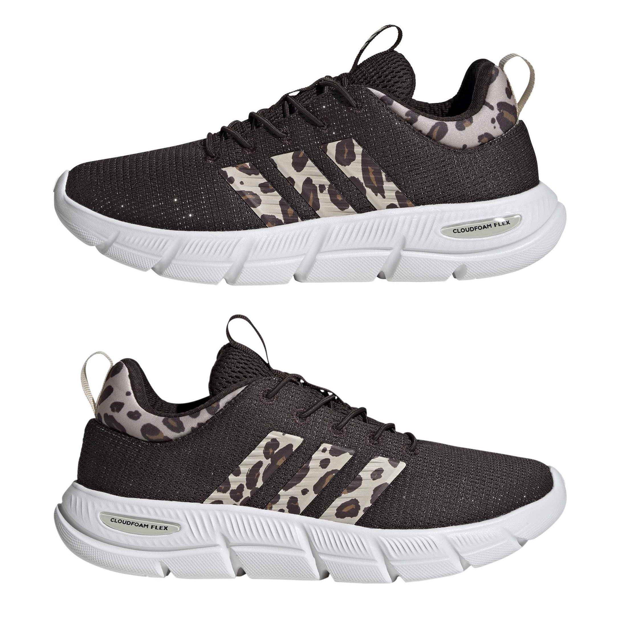 Aurora Coffee - adidas - Unisex Adults' Cloudfoam Flex Elastic Laces Low-Top Trainers - 9