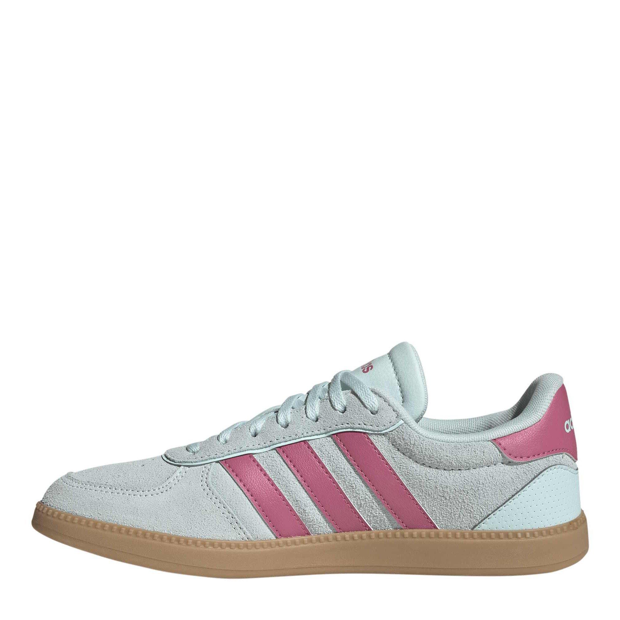 Halo Mint/Roze - adidas - Women's Breaknet Sleek Low-Top Trainers - 2