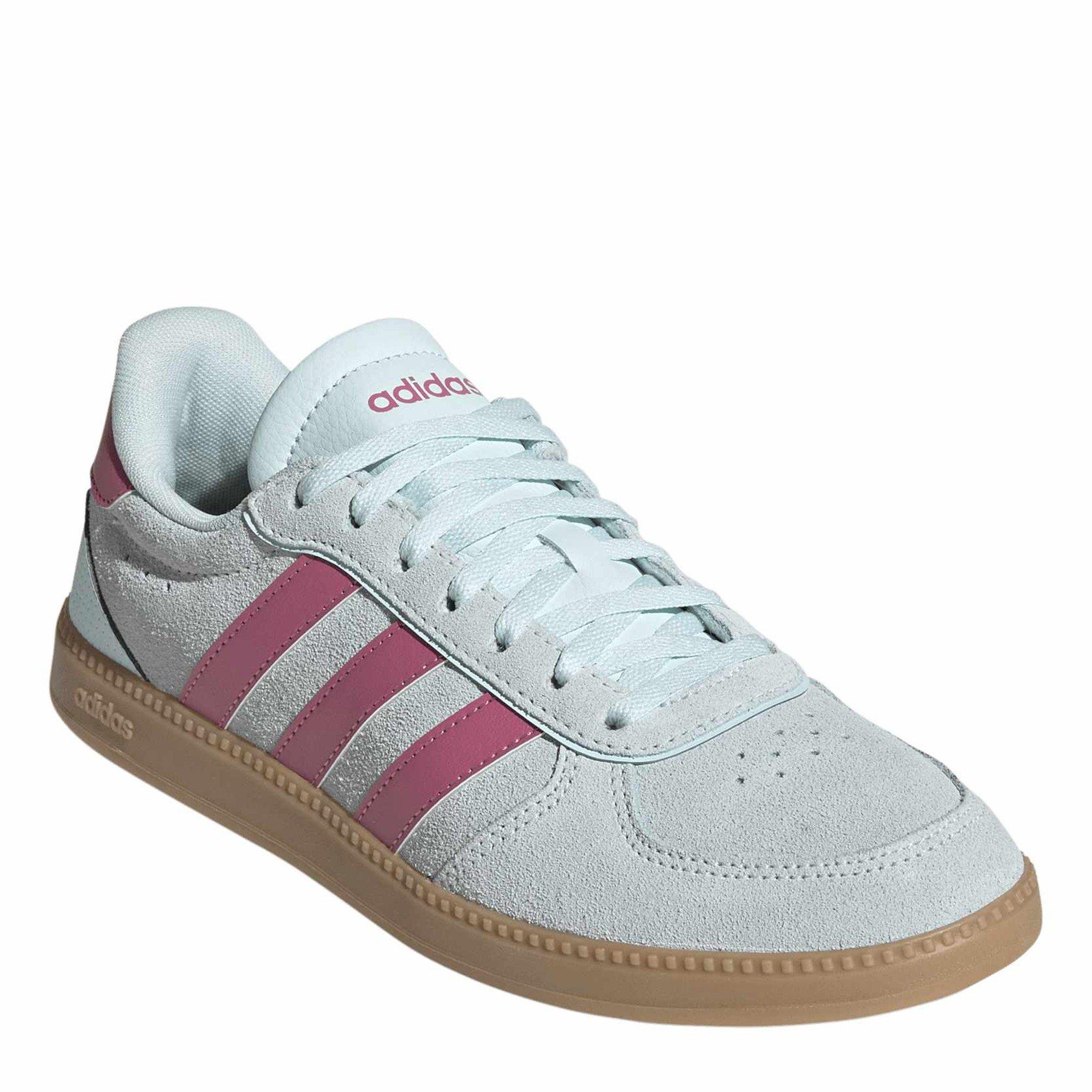 Halo Mint/Roze - adidas - Women's Breaknet Sleek Low-Top Trainers - 3